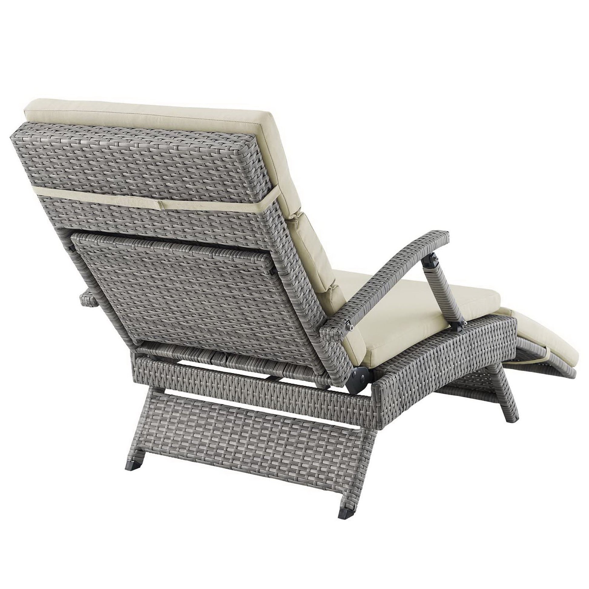 Envisage Chaise Outdoor Wicker Rattan Lounge Chair