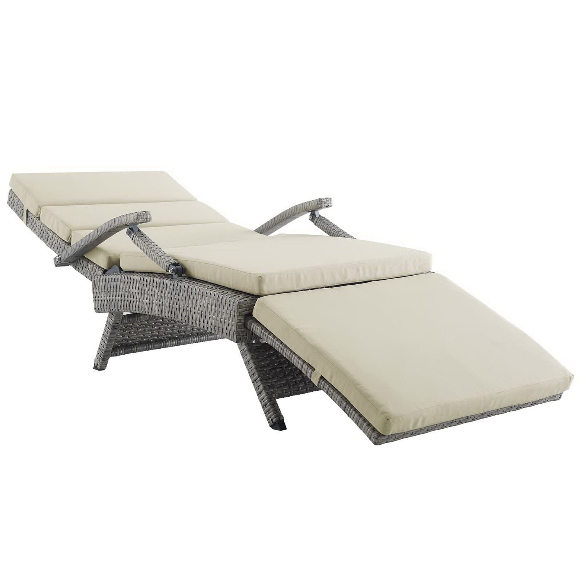 Envisage Chaise Outdoor Wicker Rattan Lounge Chair