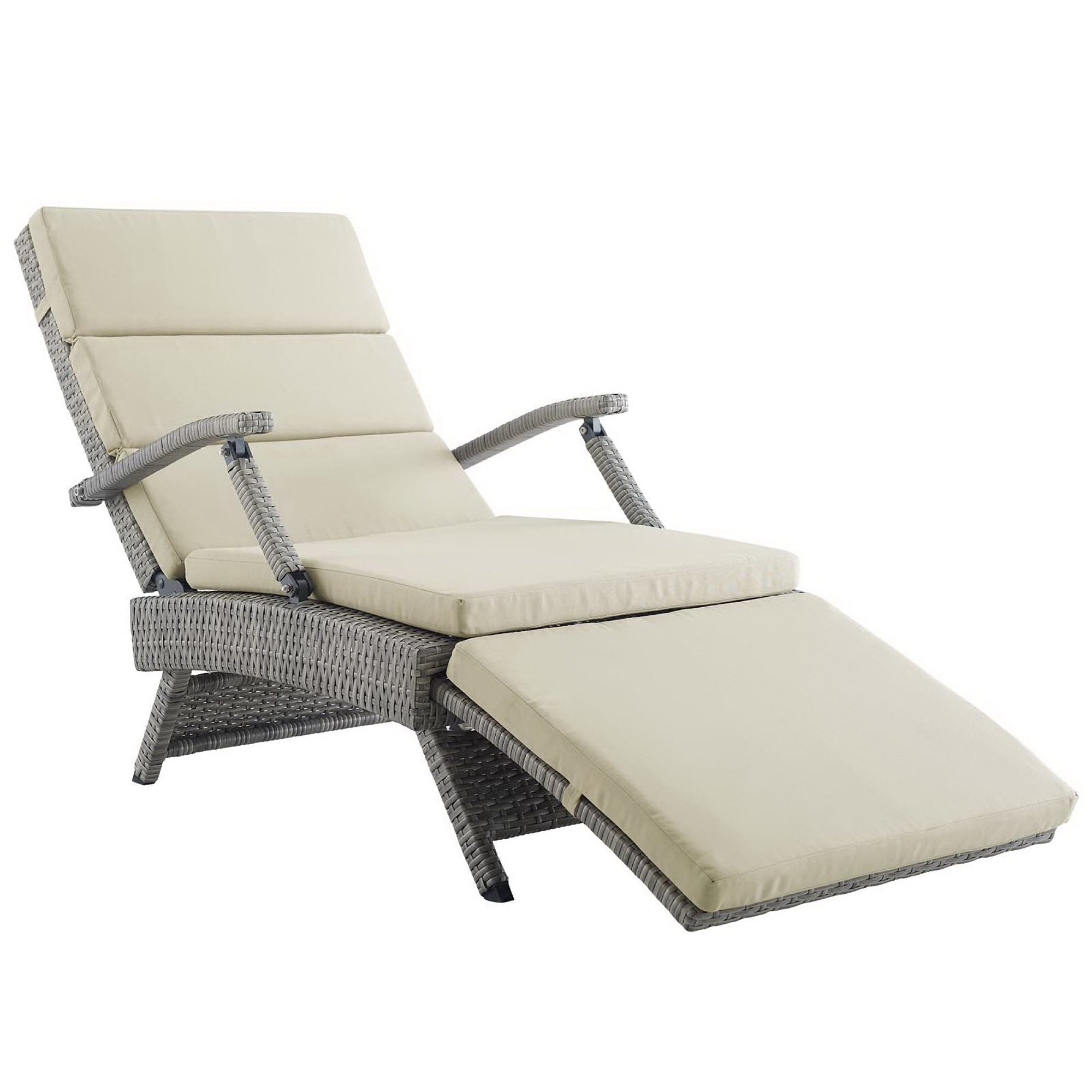 Envisage Chaise Outdoor Wicker Rattan Lounge Chair