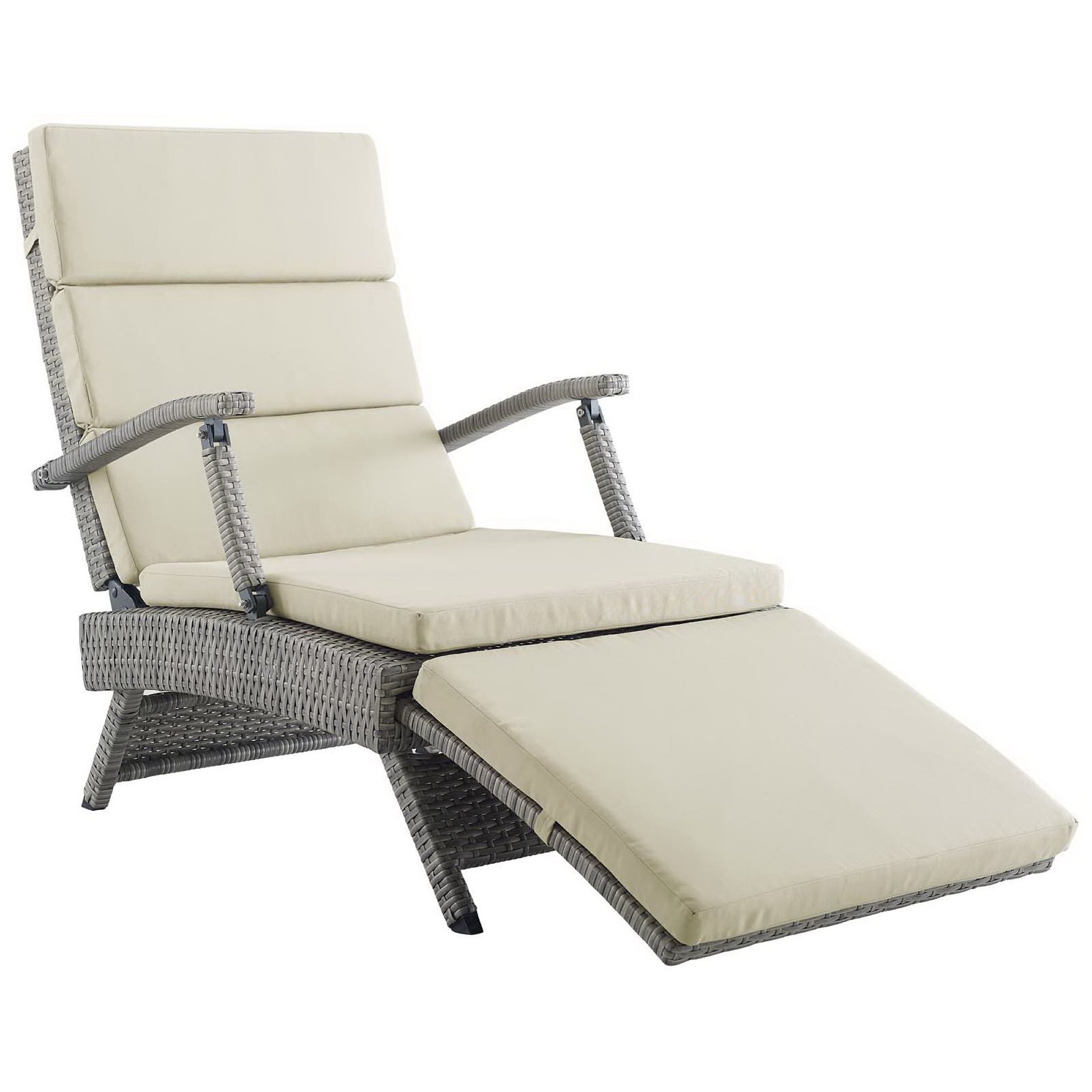 Envisage Chaise Outdoor Wicker Rattan Lounge Chair