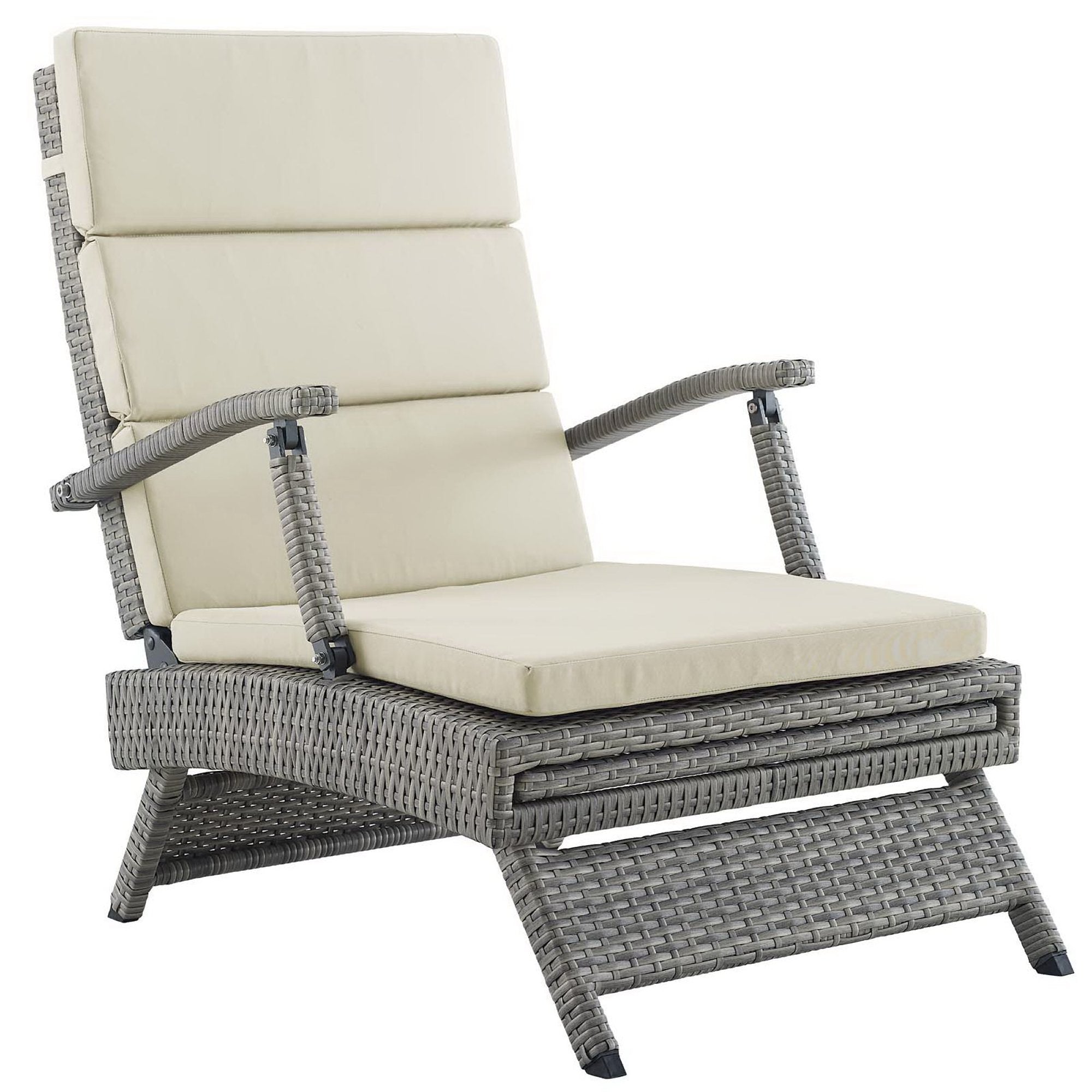 Envisage Chaise Outdoor Wicker Rattan Lounge Chair