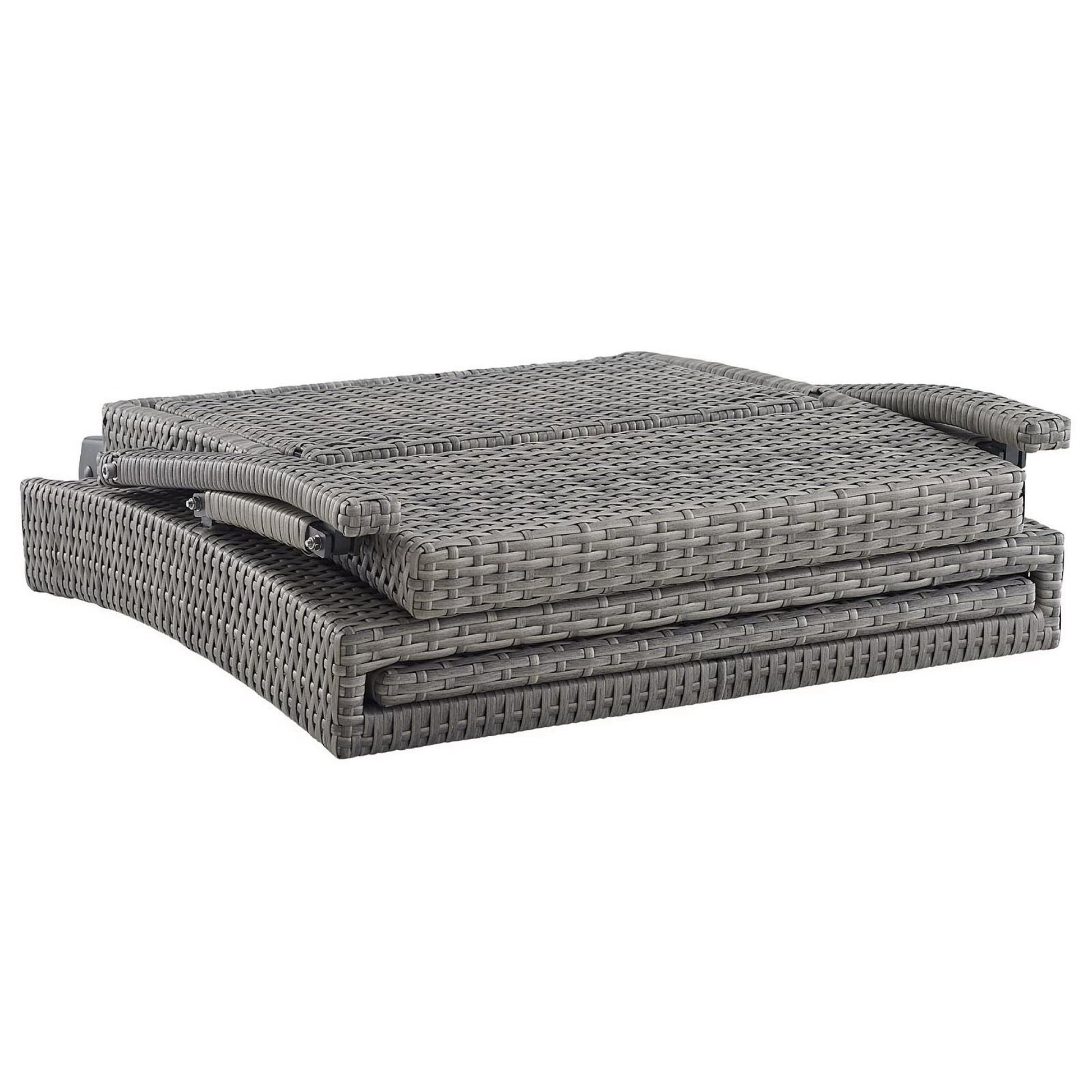 Envisage Chaise Outdoor Wicker Rattan Lounge Chair