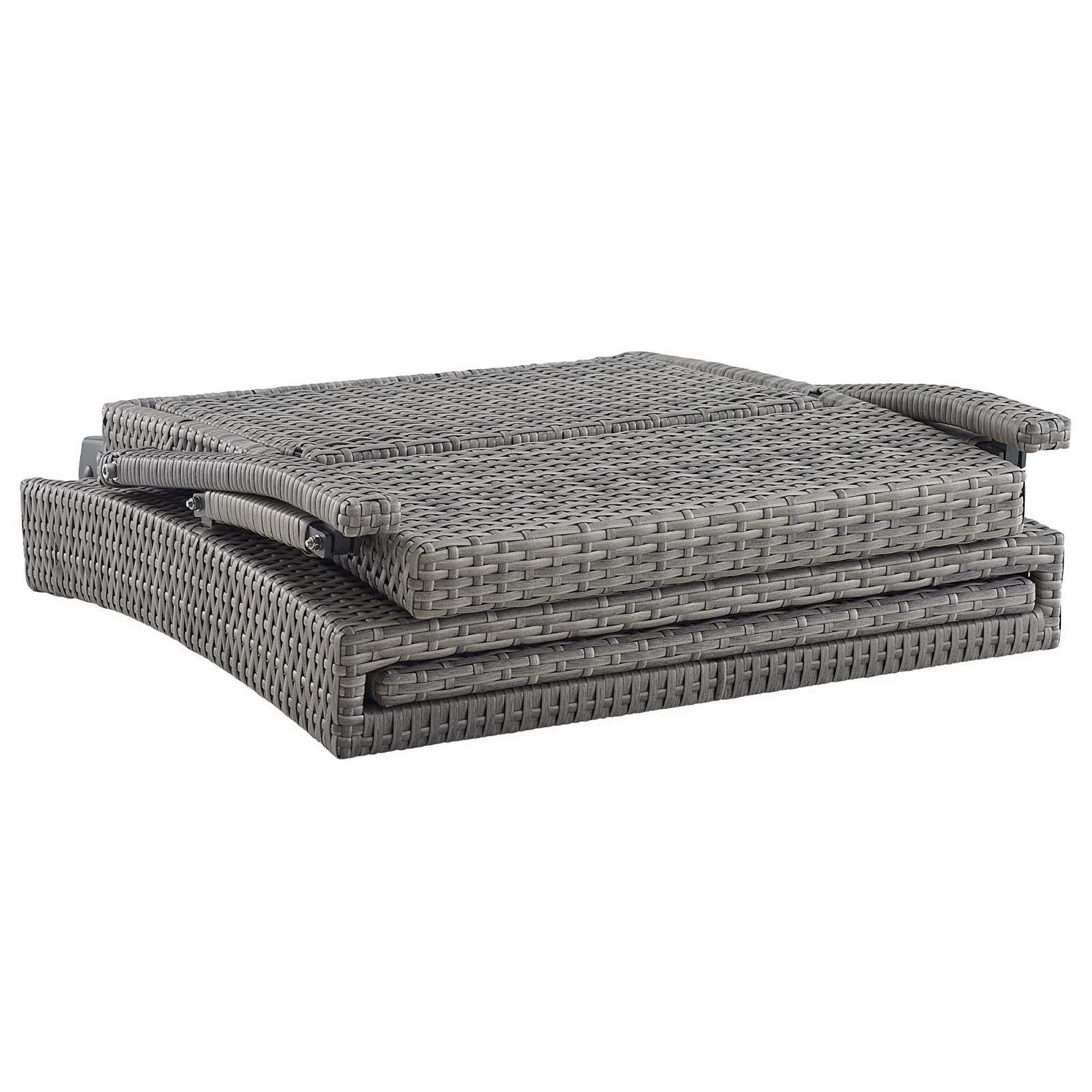 Envisage Chaise Outdoor Wicker Rattan Lounge Chair