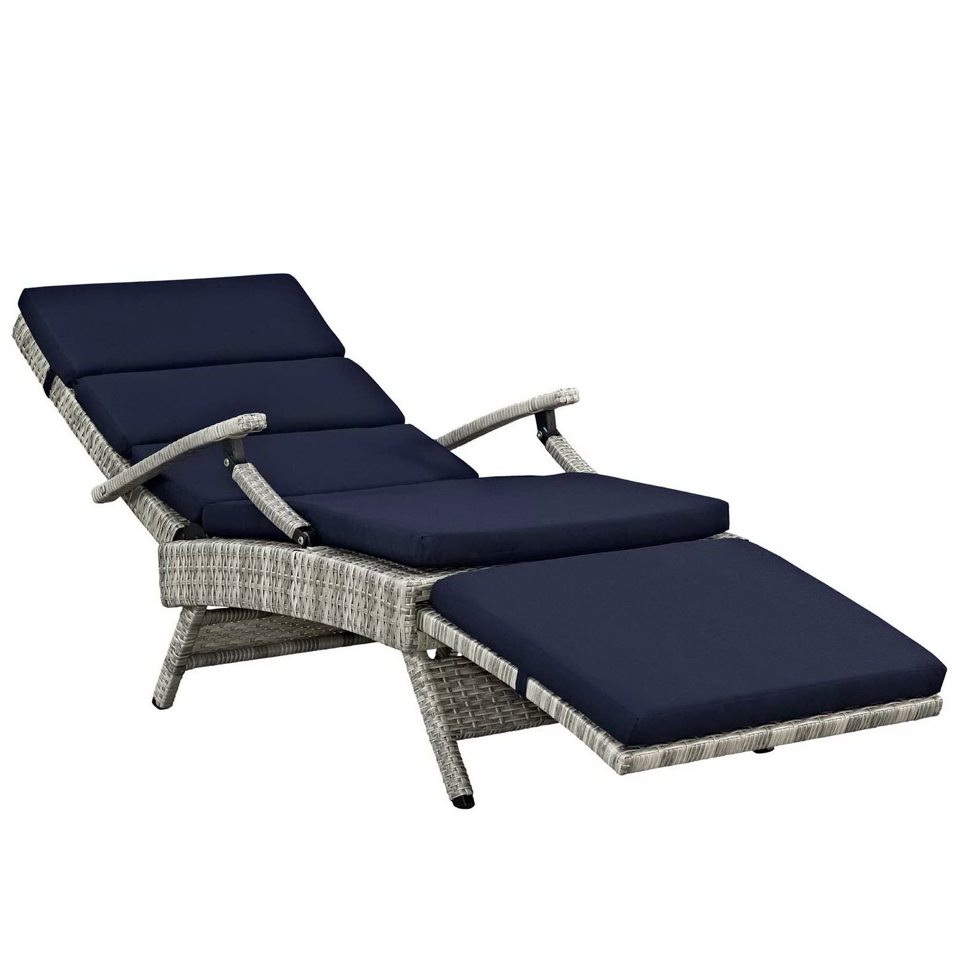 Envisage Chaise Outdoor Wicker Rattan Lounge Chair