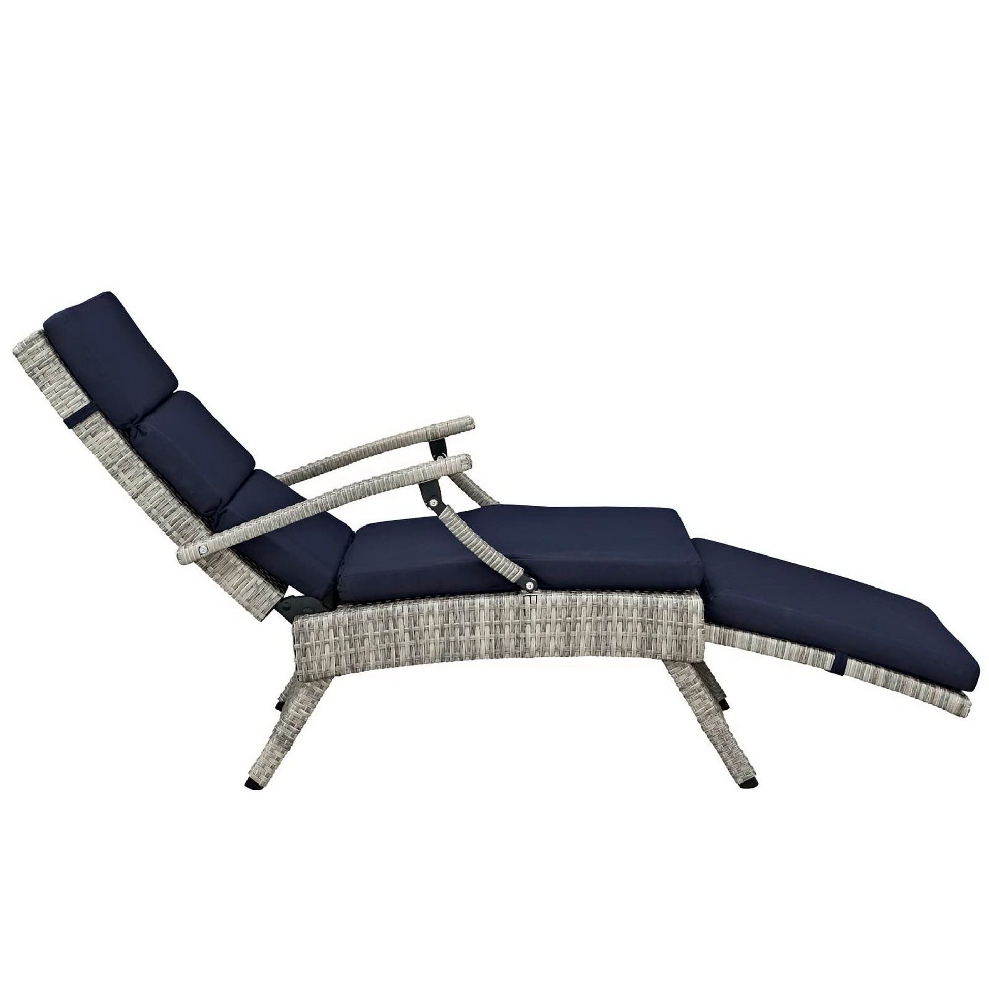Envisage Chaise Outdoor Wicker Rattan Lounge Chair
