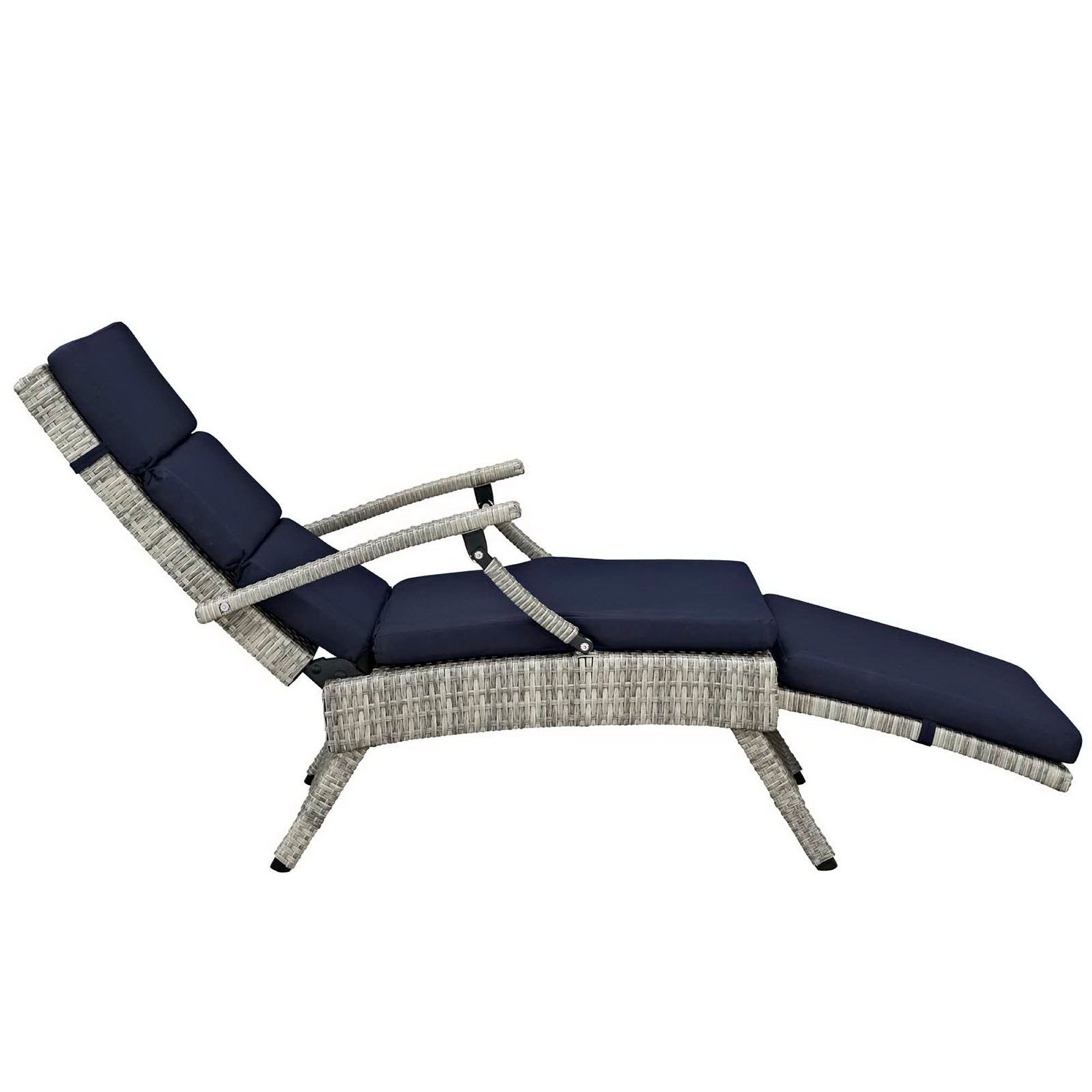 Envisage Chaise Outdoor Wicker Rattan Lounge Chair