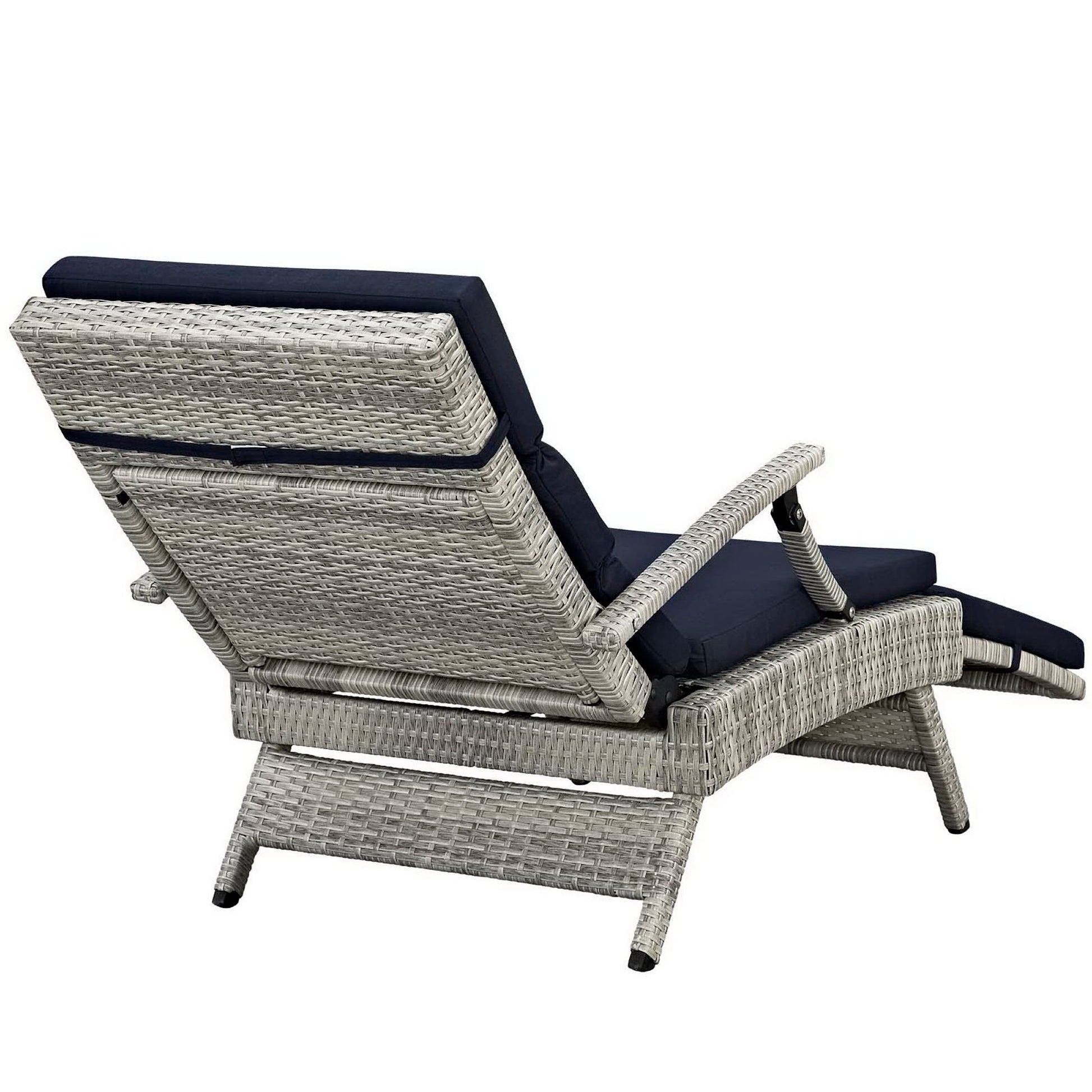 Envisage Chaise Outdoor Wicker Rattan Lounge Chair