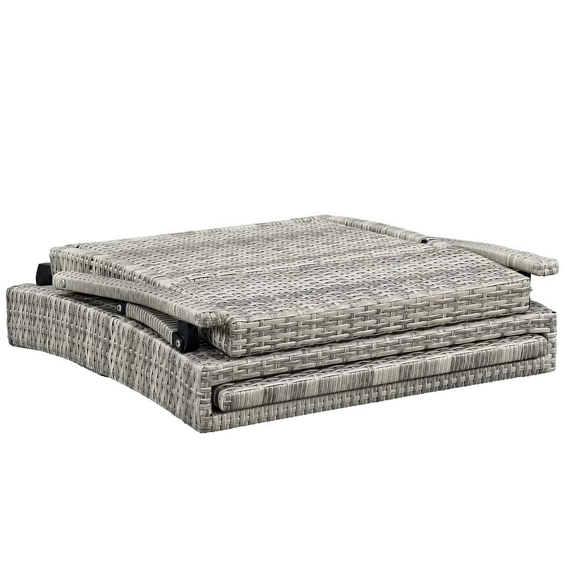 Envisage Chaise Outdoor Wicker Rattan Lounge Chair