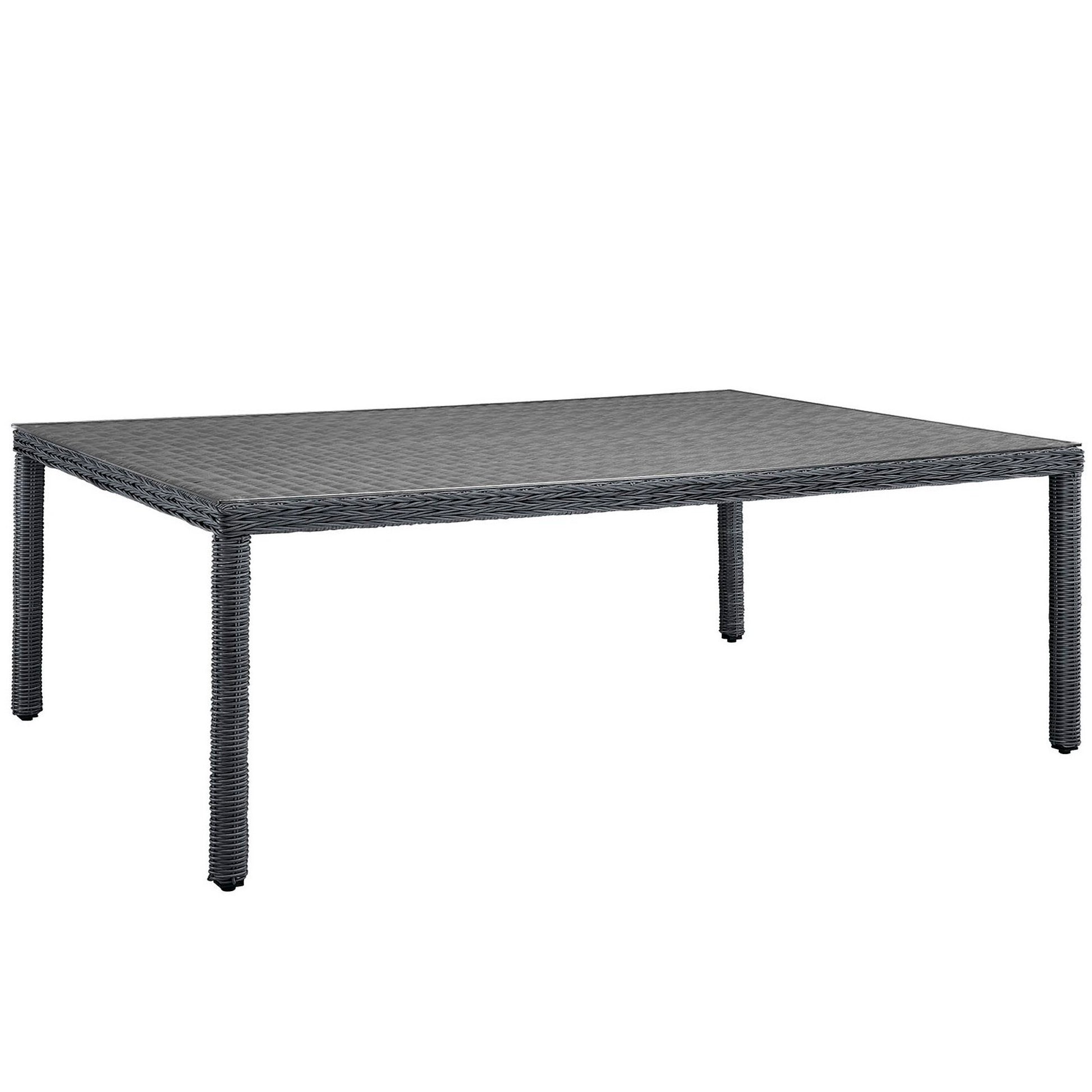 Summon 11 Piece Outdoor Patio Sunbrella® Dining Set - Canvas Navy