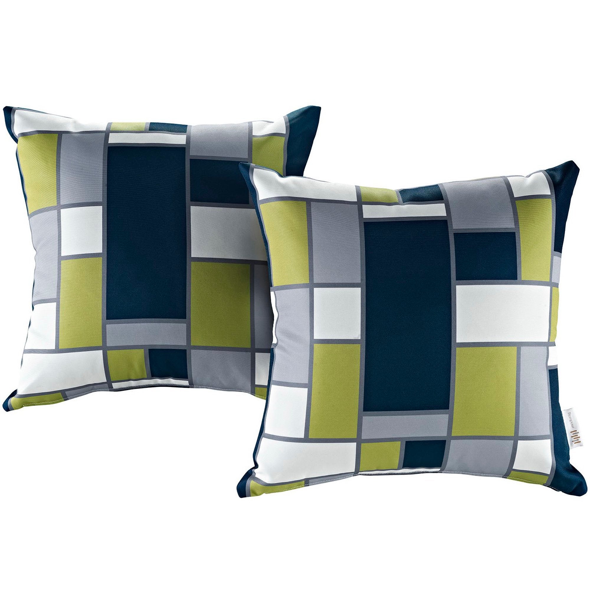 Modway 2 Piece Outdoor Pillow Set - Tapestry