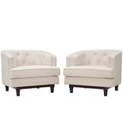 Coast Armchairs Set of 2 - Beige