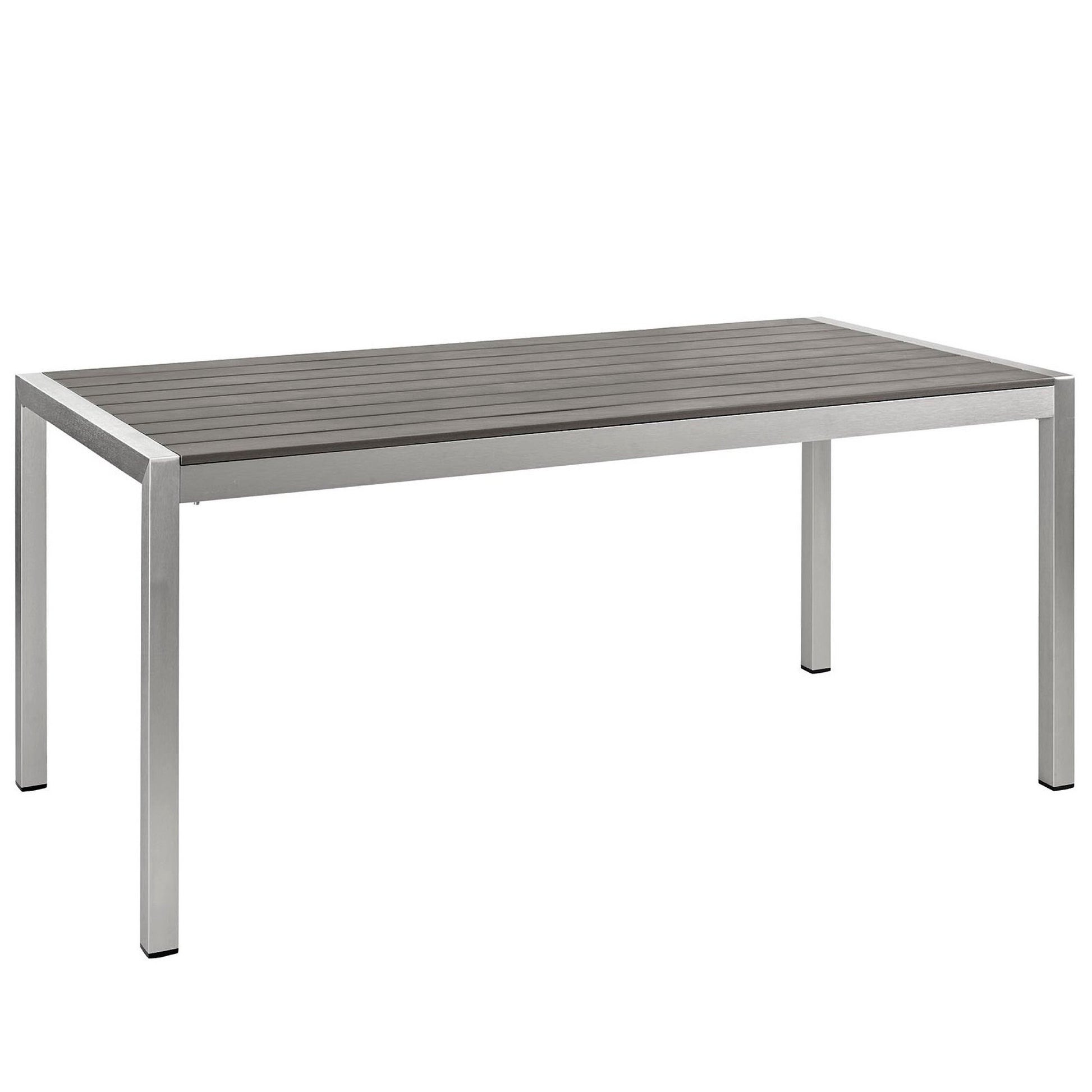 Shore 5 Piece Outdoor Patio Aluminum Dining Set