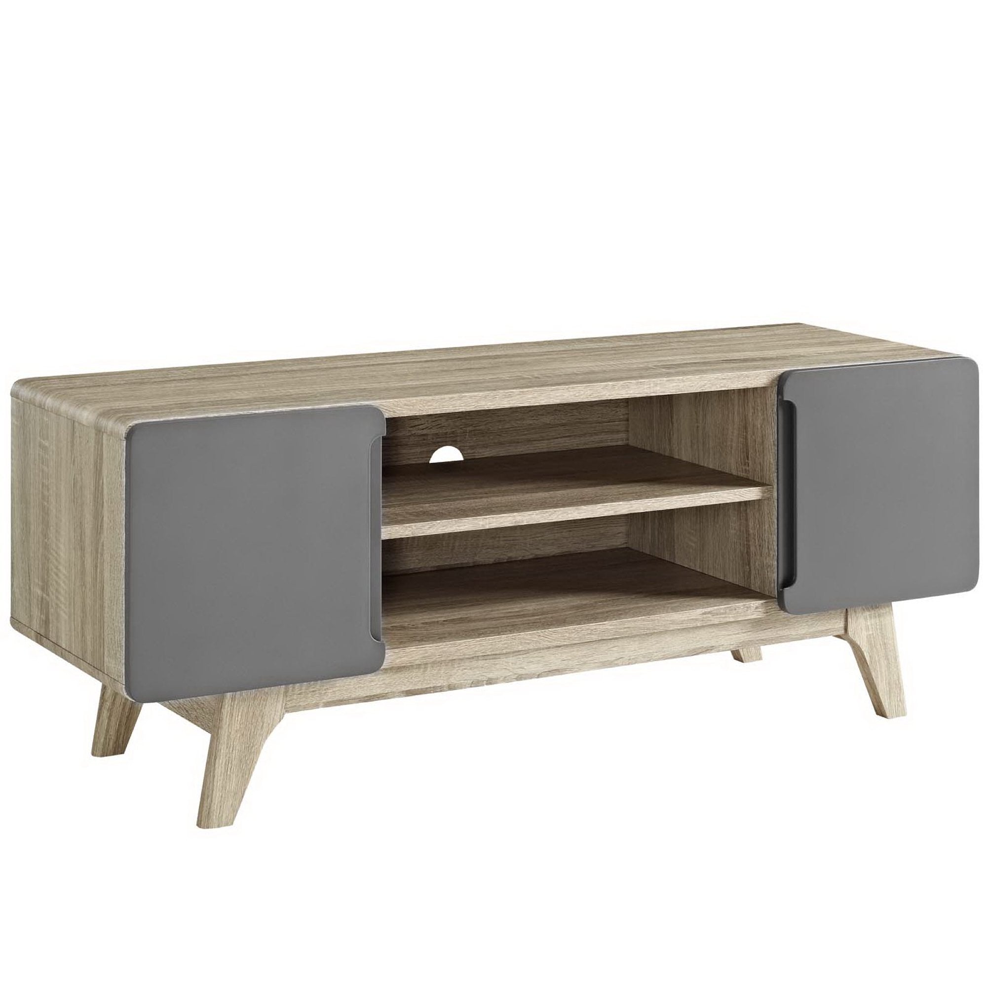 Tread 47" TV Stand - Natural Gray