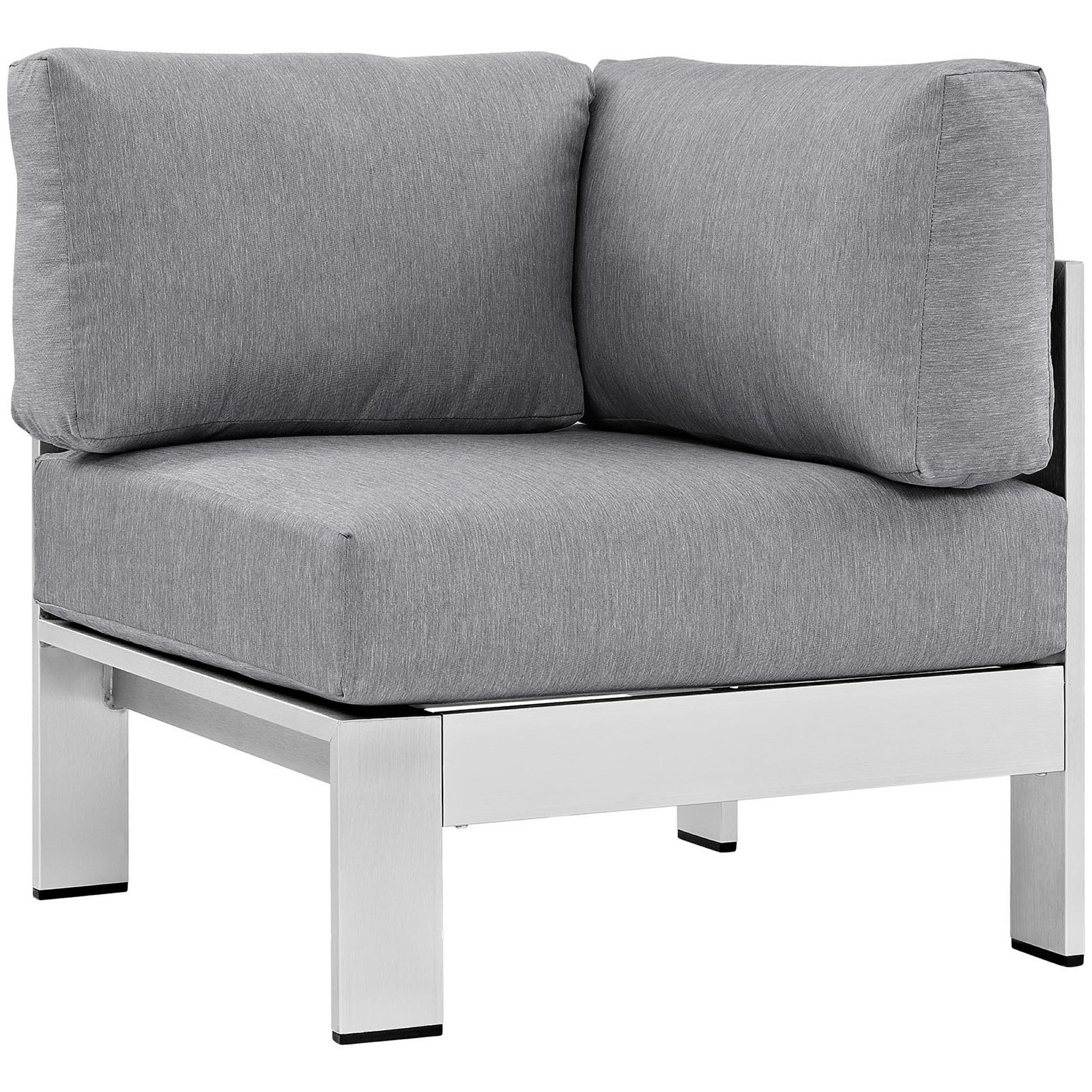 Shore 7 Piece Outdoor Aluminum Sectional Sofa Set