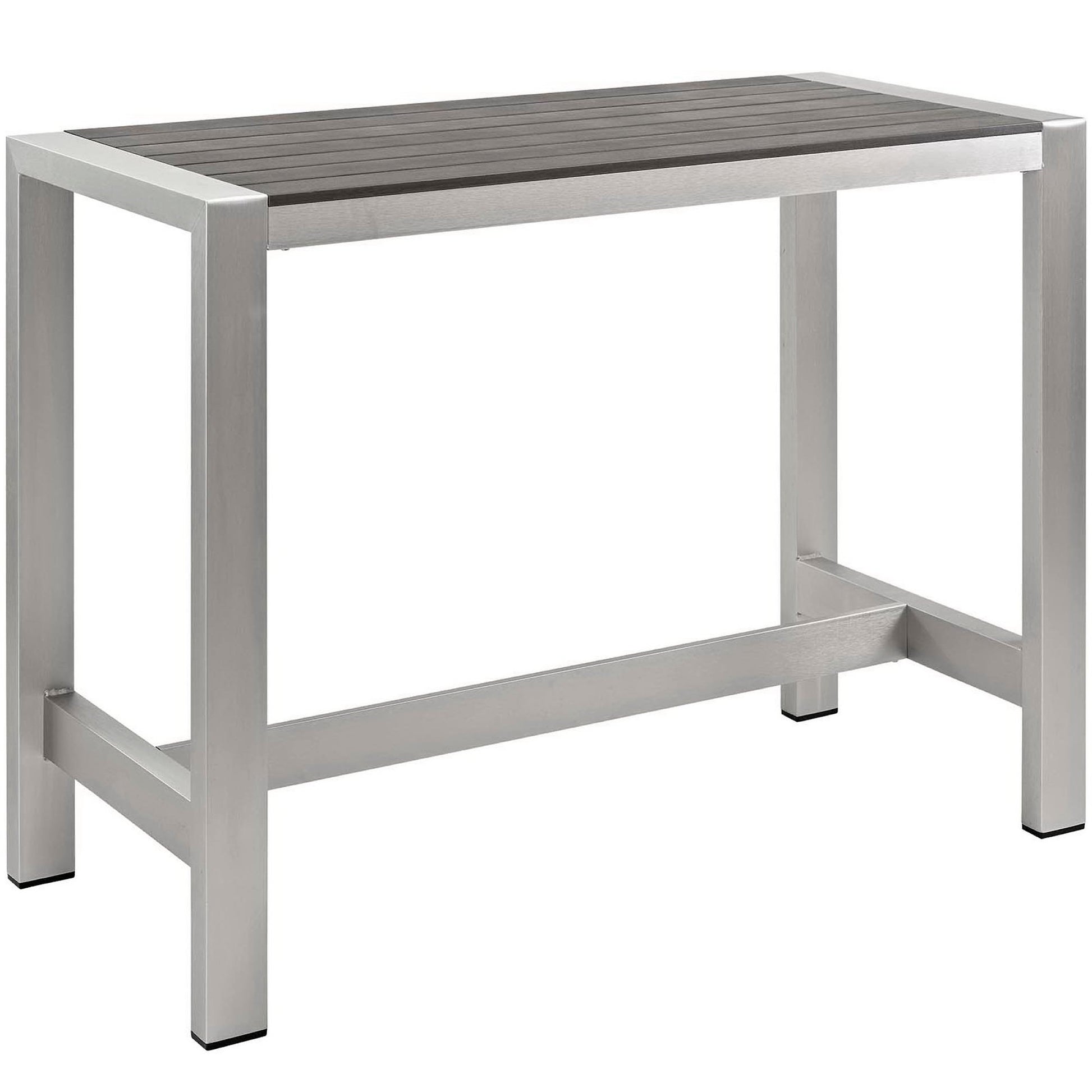 Shore 7 Piece Outdoor Patio Aluminum Dining Set