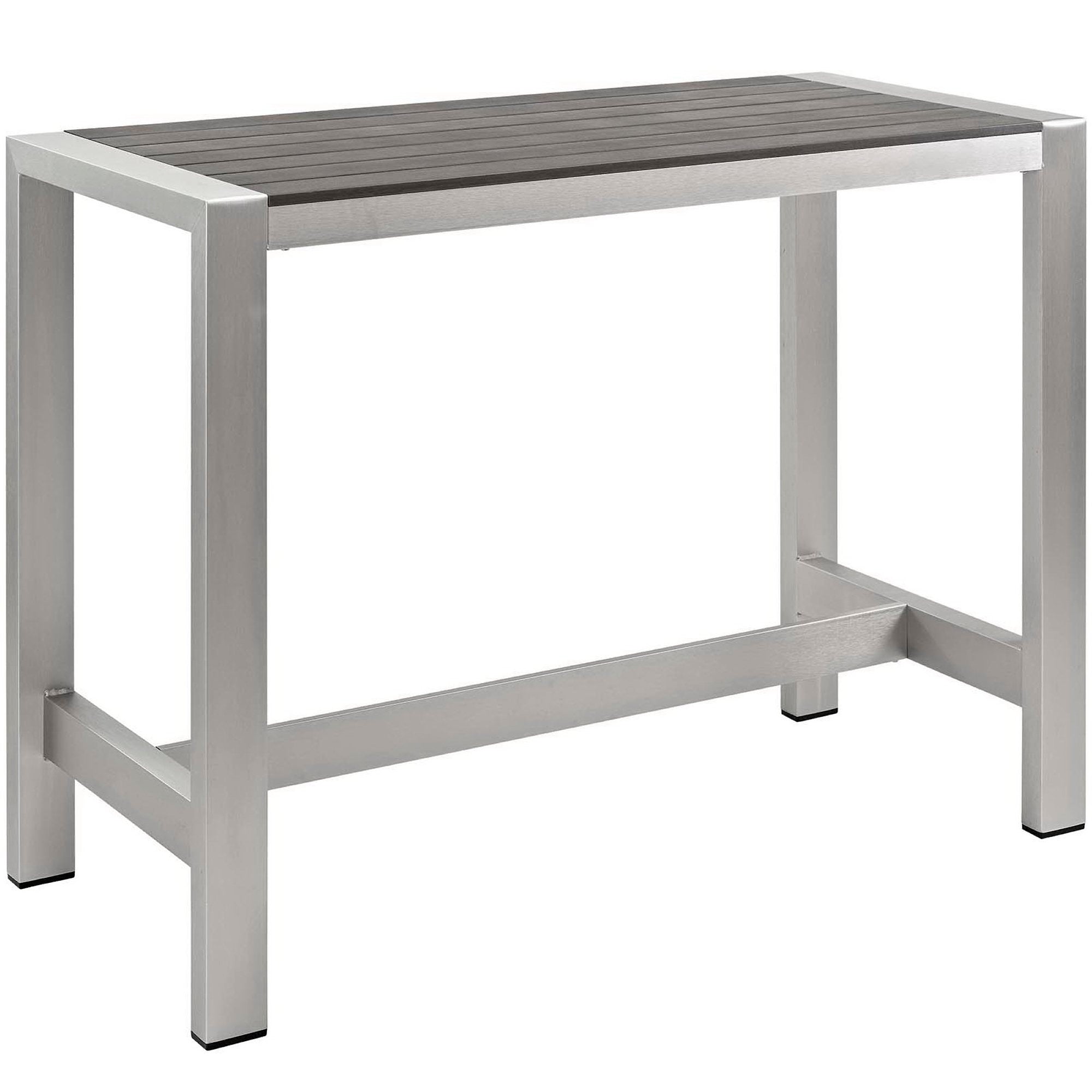 Shore 7 Piece Outdoor Patio Aluminum Dining Set