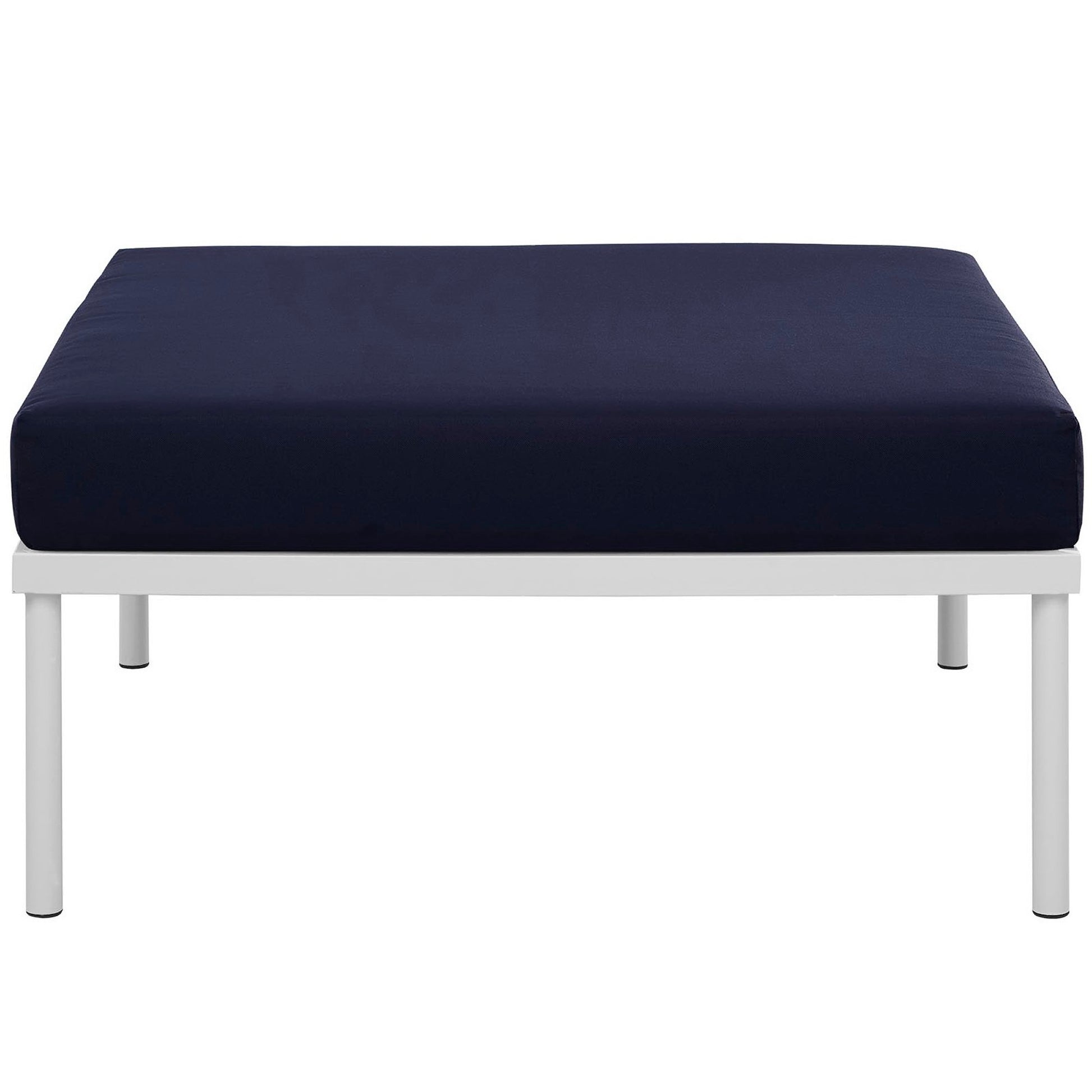 Harmony Outdoor Patio Aluminum Ottoman