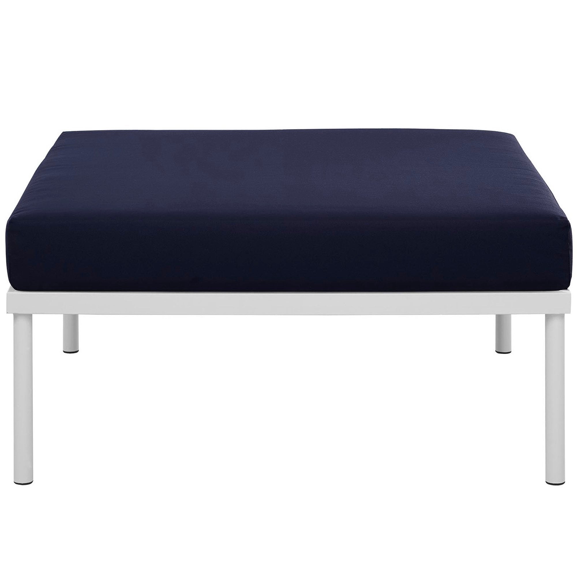 Harmony Outdoor Patio Aluminum Ottoman