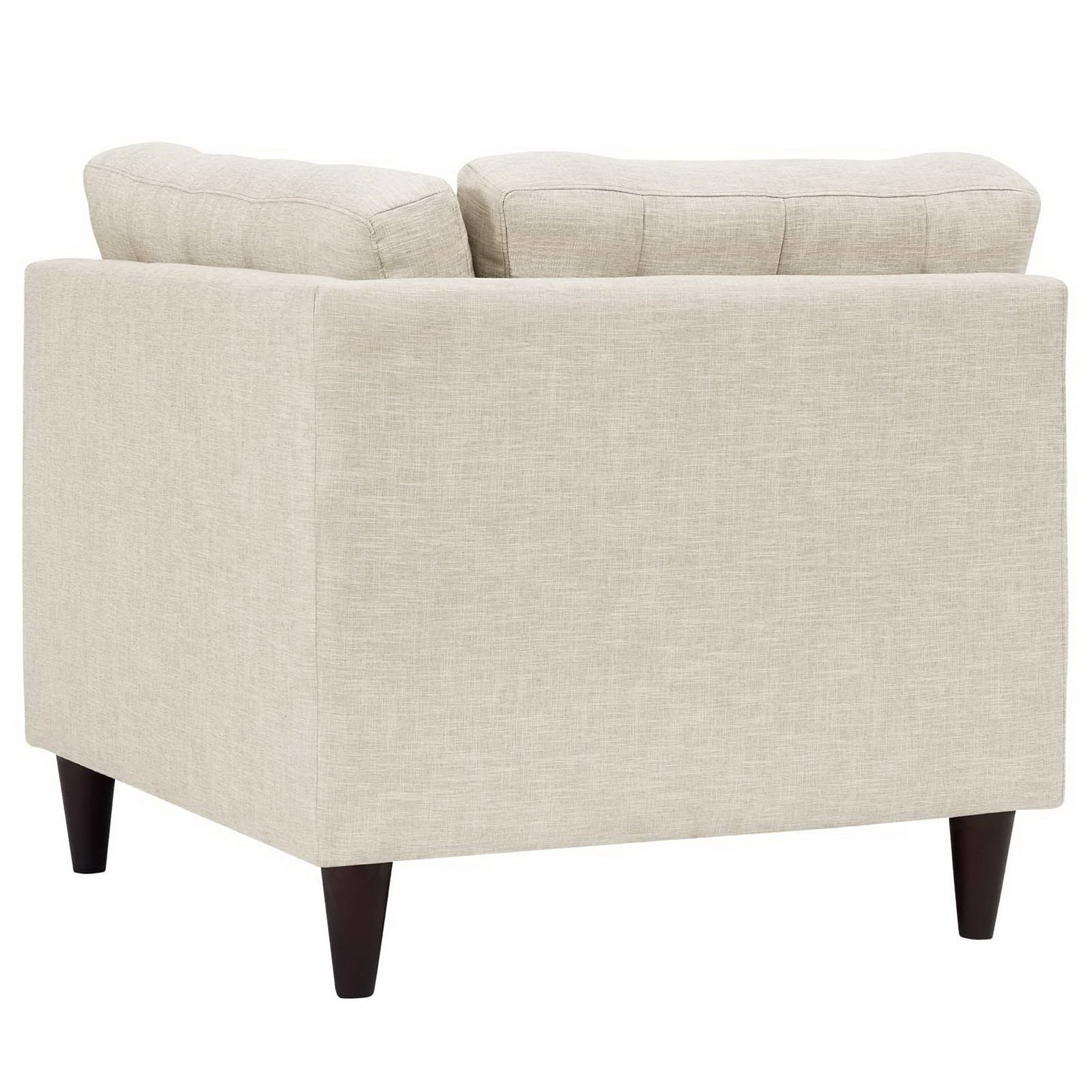 Empress Upholstered Fabric Corner Sofa - Granite
