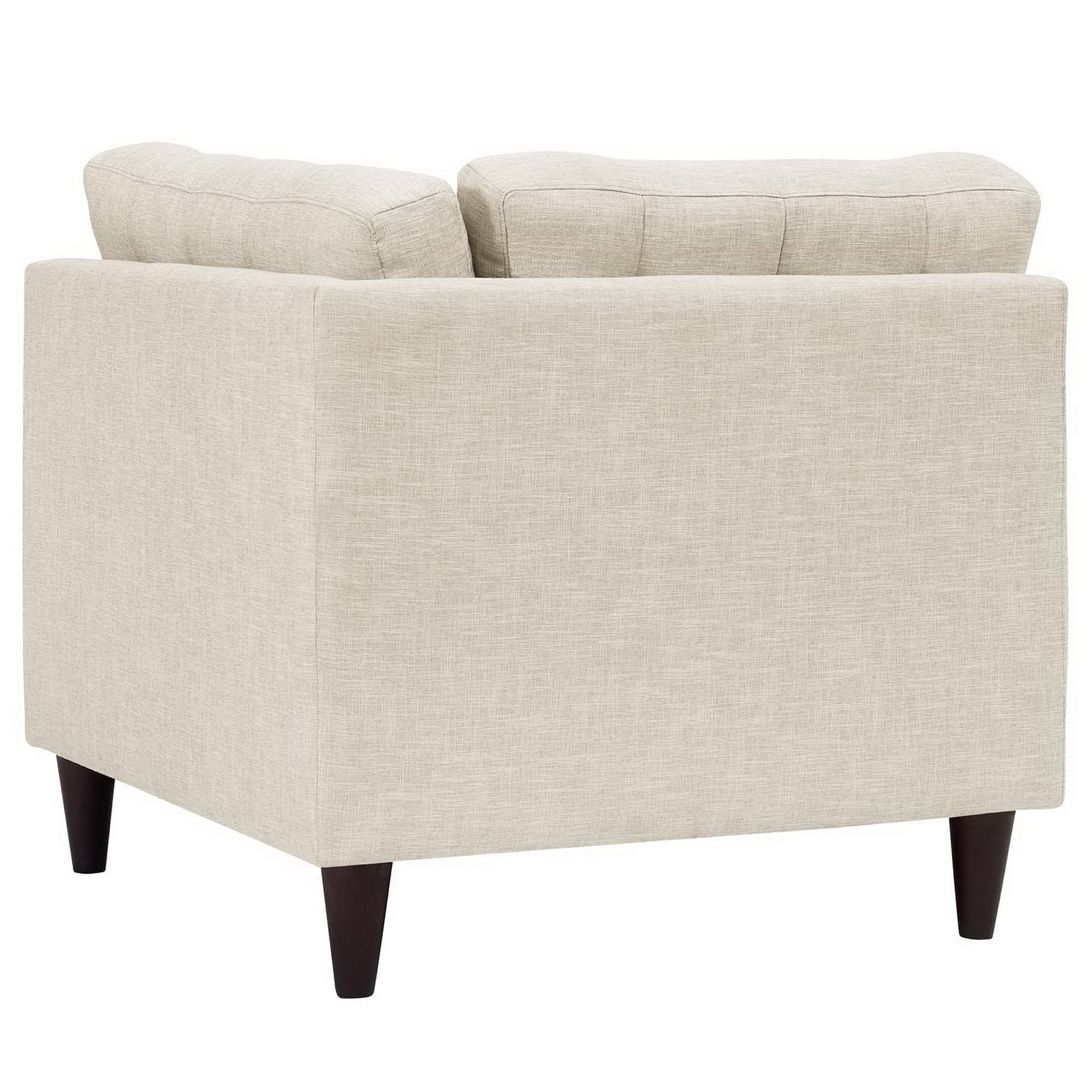 Empress Upholstered Fabric Corner Sofa - Granite