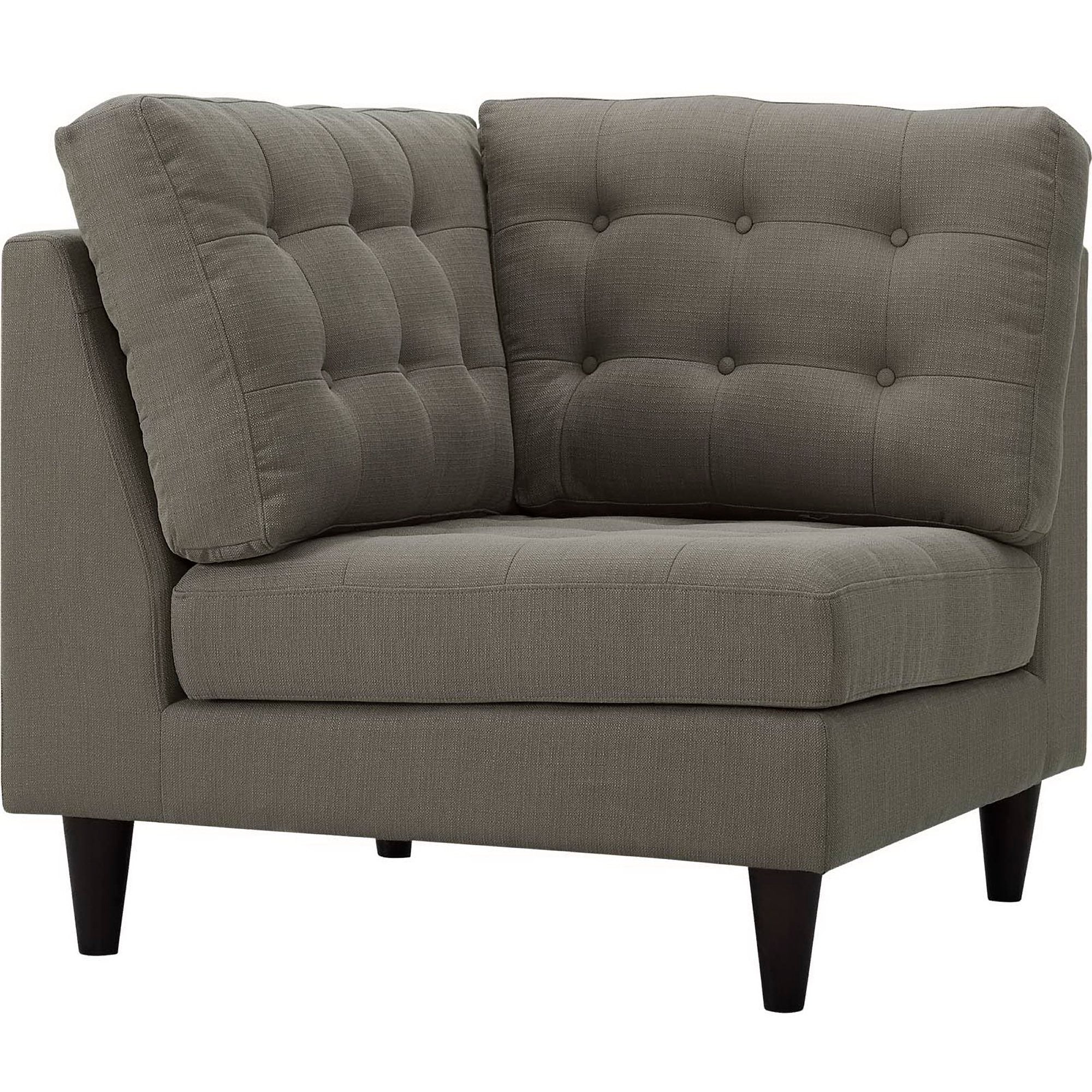 Empress Upholstered Fabric Corner Sofa - Sunny