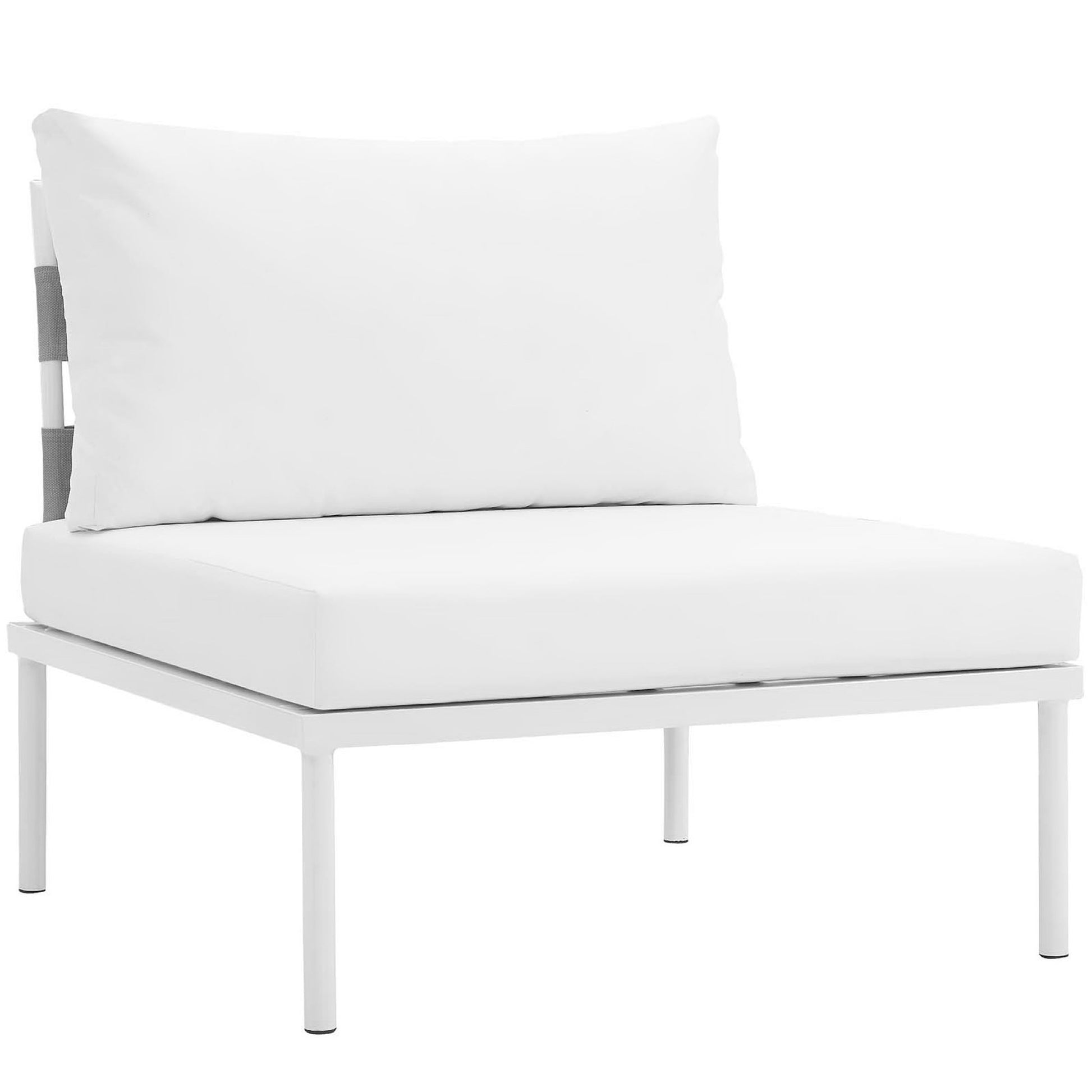 Harmony 6 Piece Outdoor Patio Aluminum Sectional Sofa Set