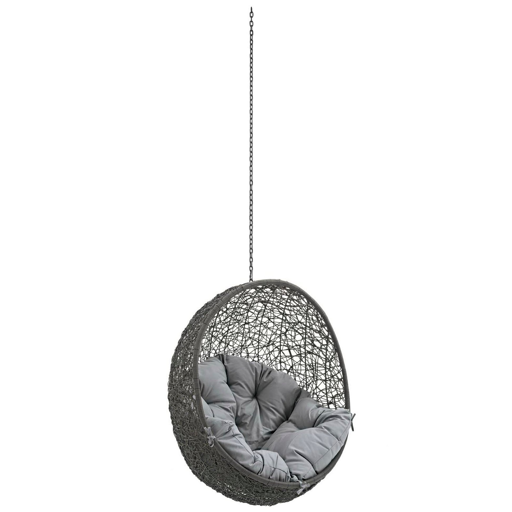 Hide Outdoor Patio Swing Chair Without Stand - Gray Navy