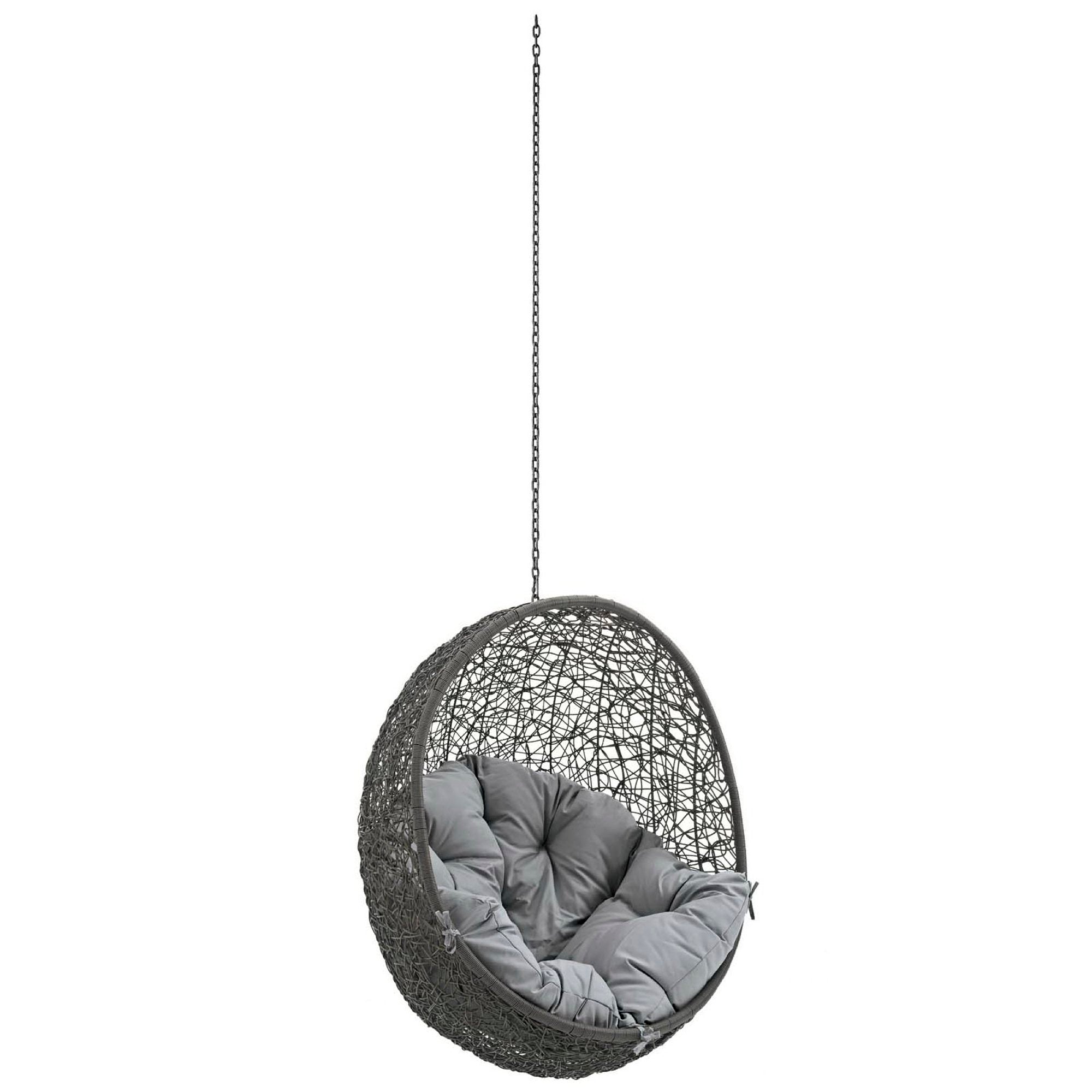 Hide Outdoor Patio Swing Chair Without Stand - Gray Navy