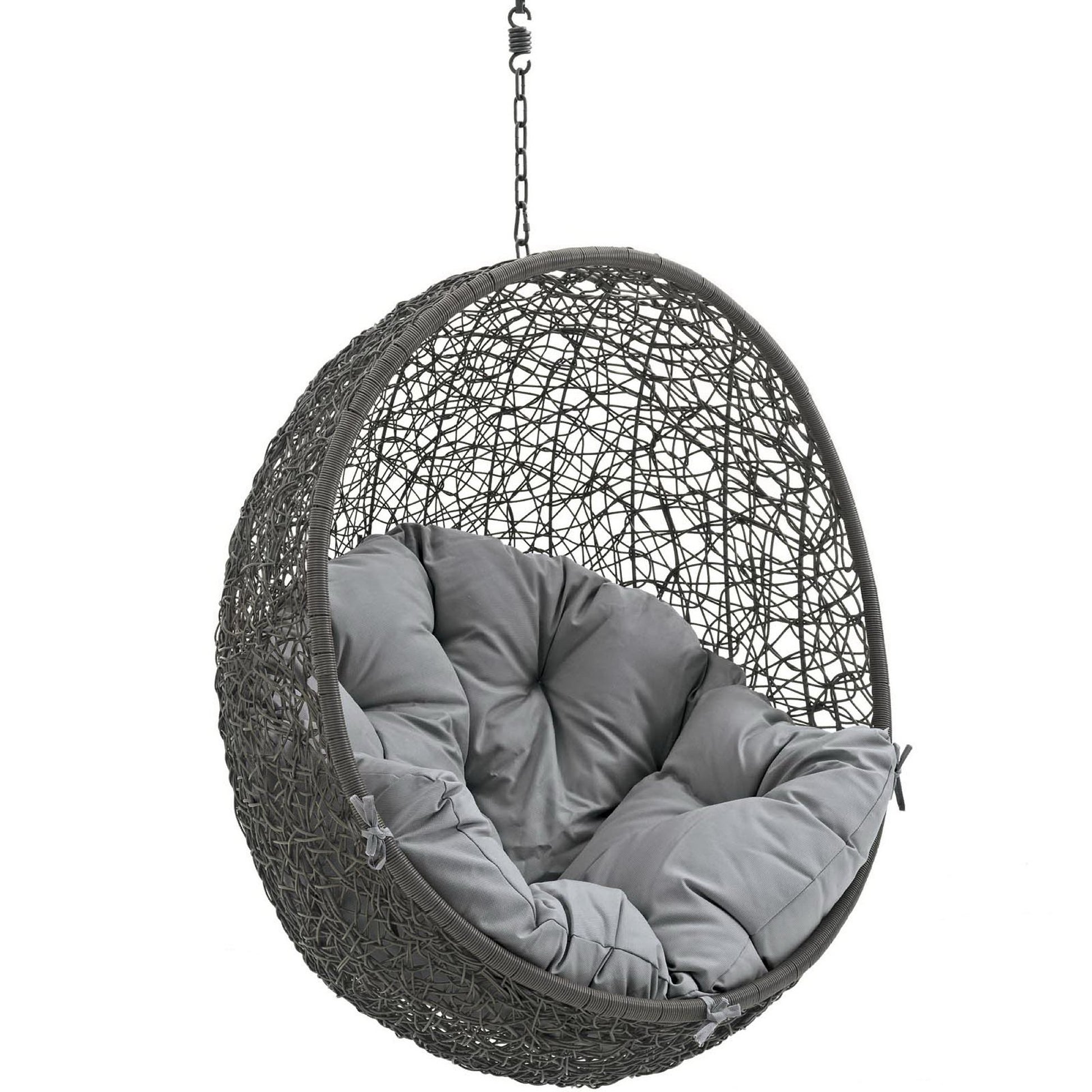 Hide Outdoor Patio Swing Chair Without Stand - Gray Orange