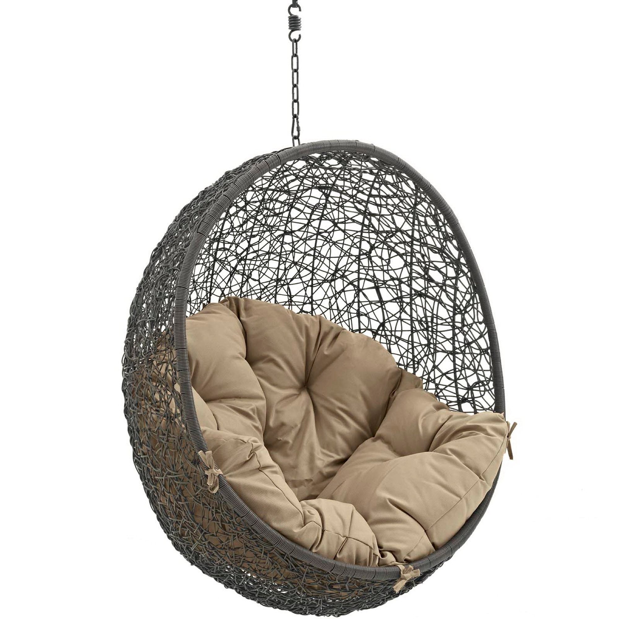 Hide Outdoor Patio Swing Chair Without Stand - Gray Turquoise