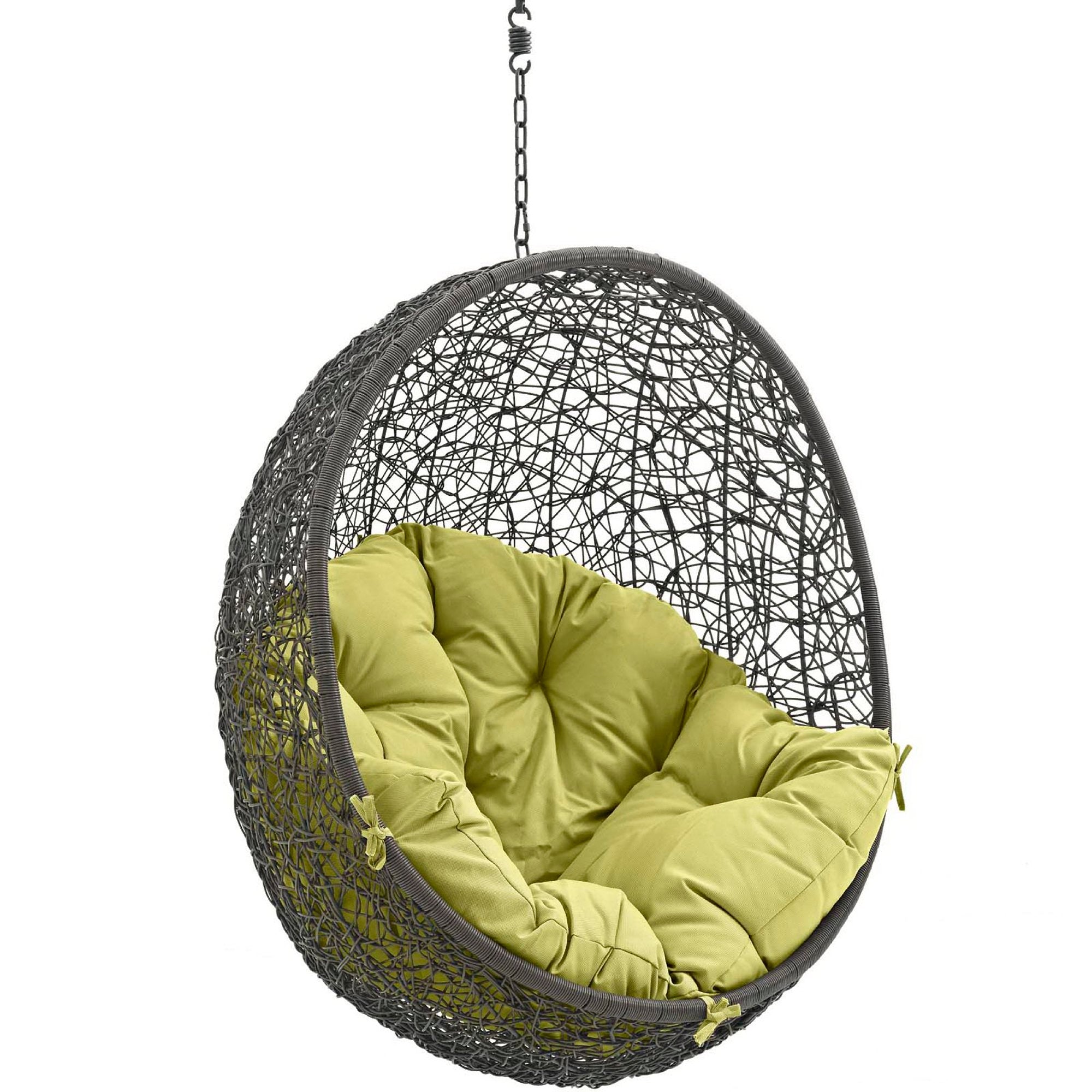 Hide Outdoor Patio Swing Chair Without Stand - White Red