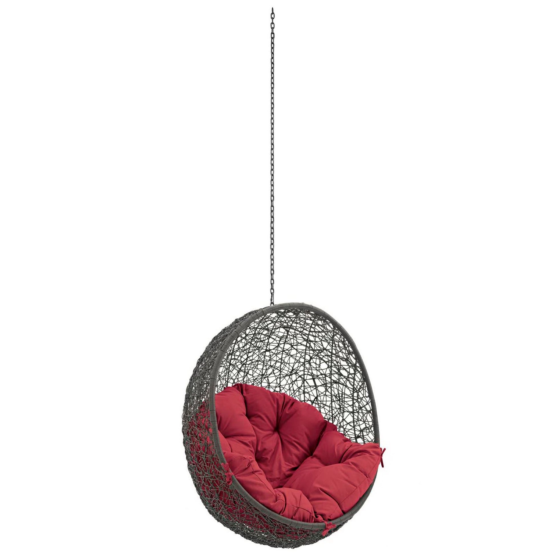 Hide Outdoor Patio Swing Chair Without Stand - White