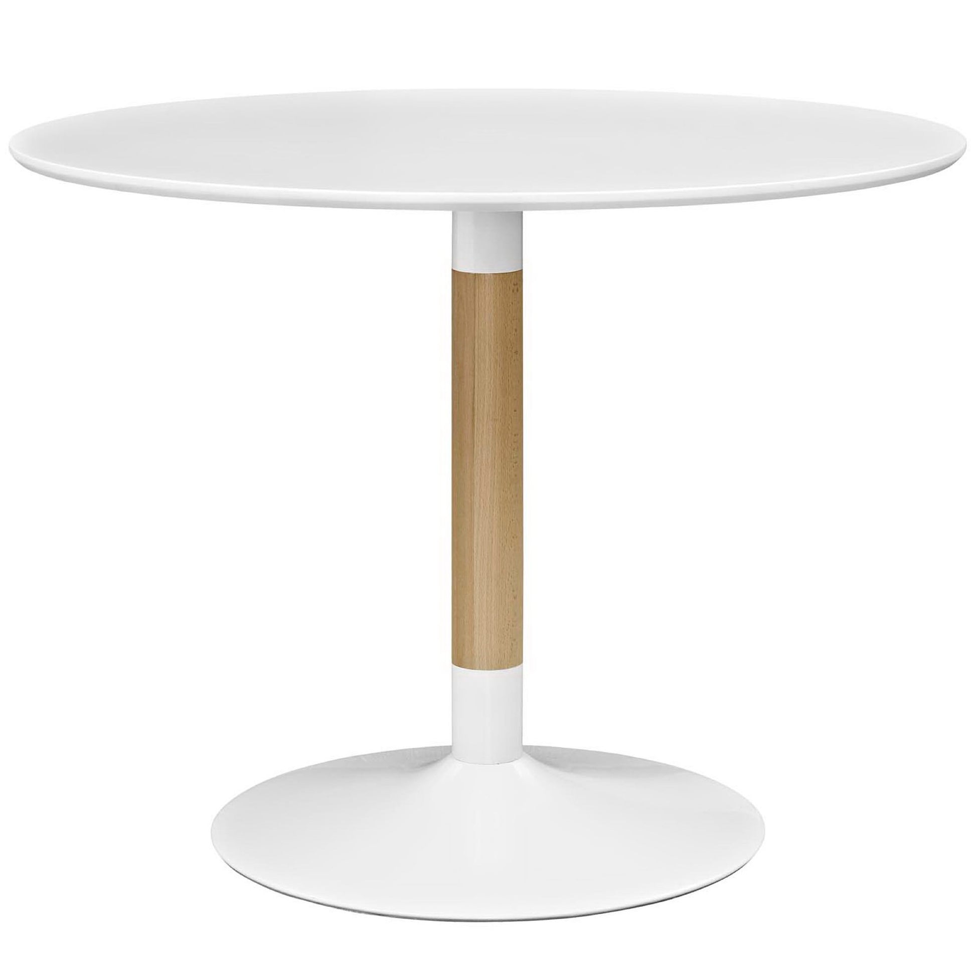 Whirl Round Dining Table - White