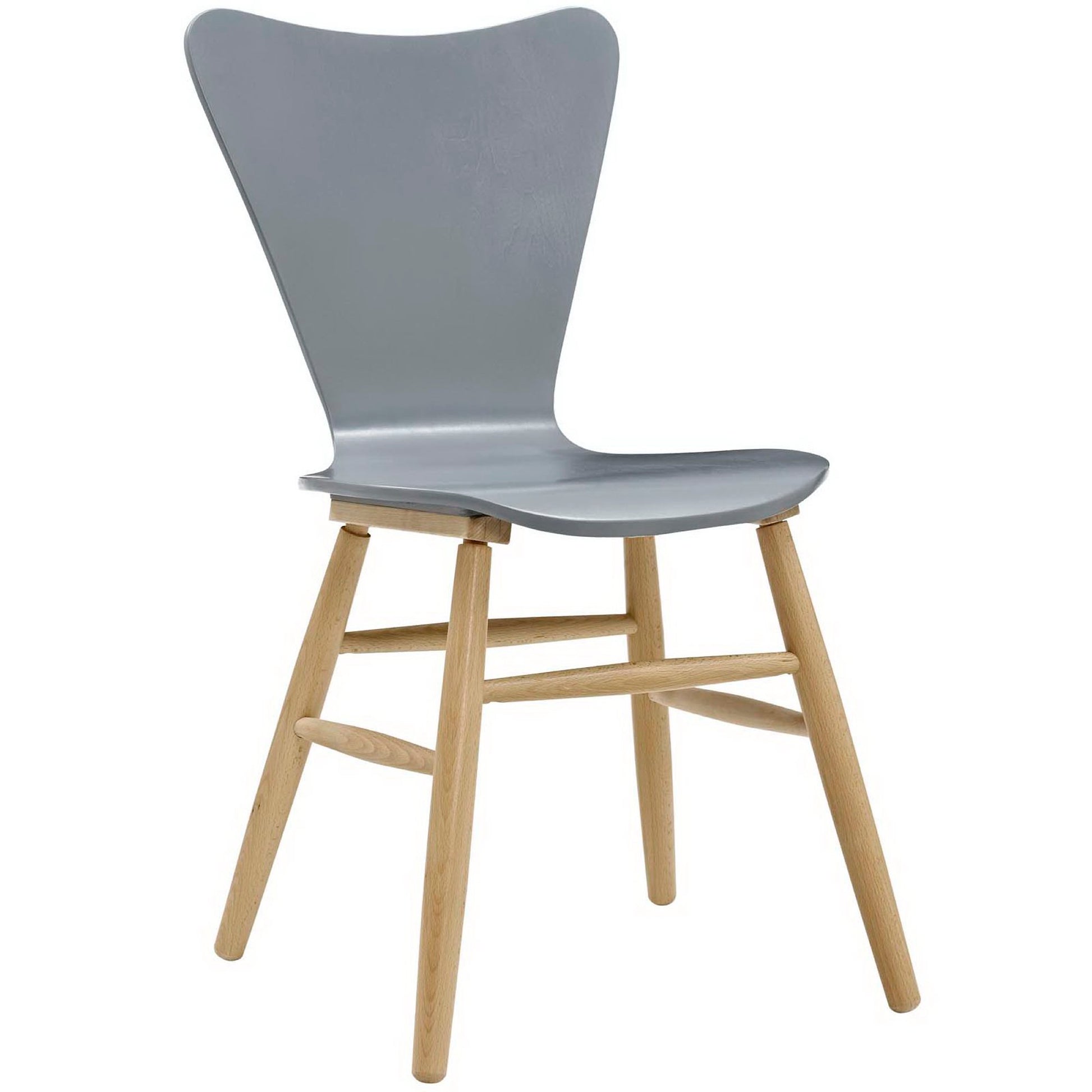 Cascade Wood Dining Chair - Gray