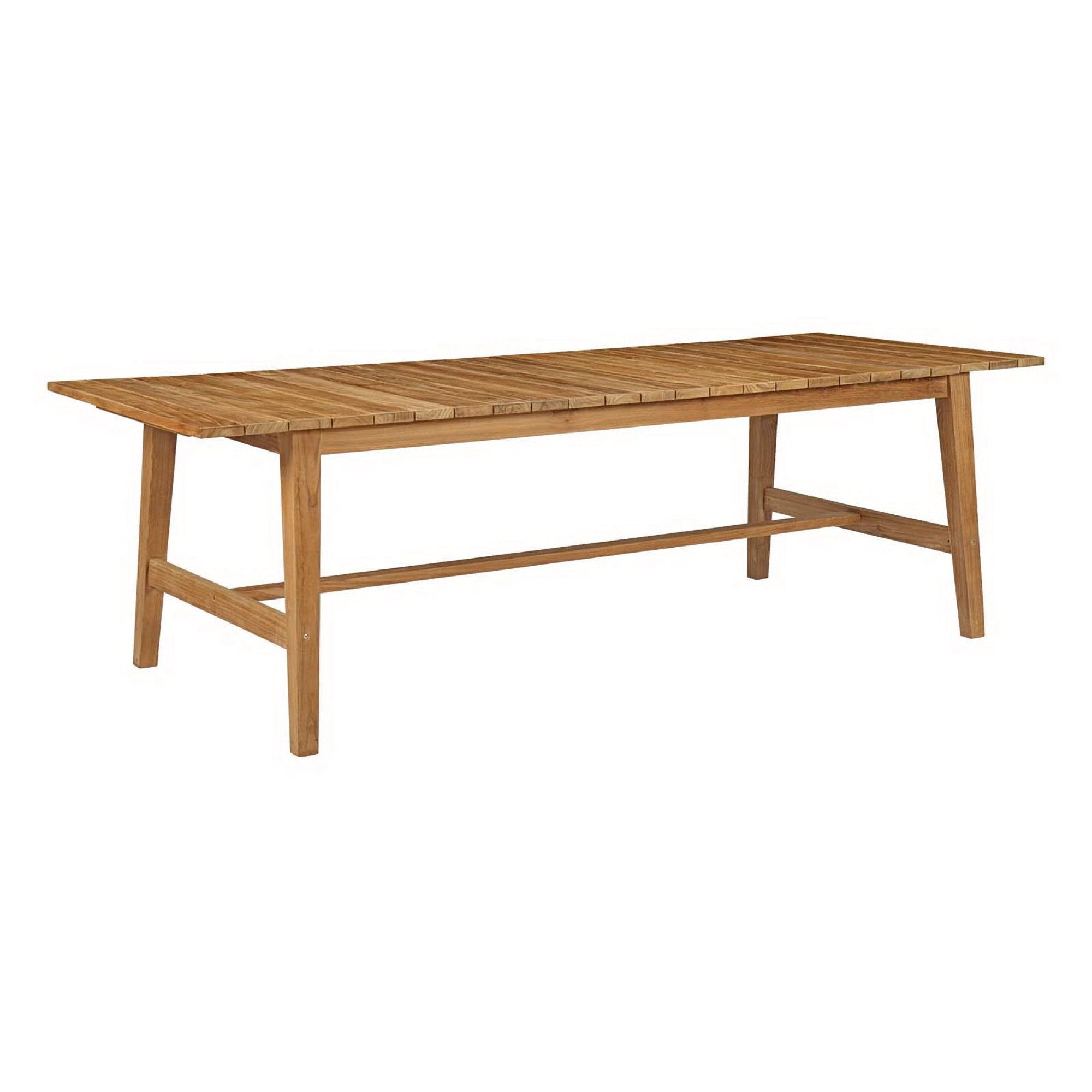 Dorset Outdoor Patio Teak Dining Table - Natural