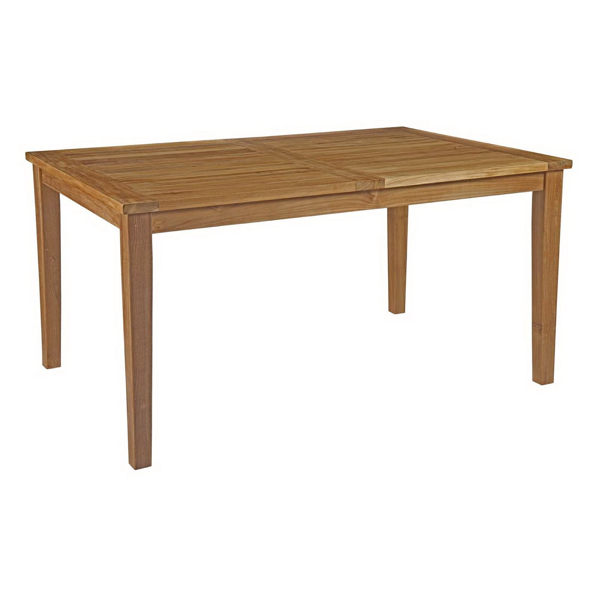 Marina 60" Outdoor Patio Teak Dining Table - Natural