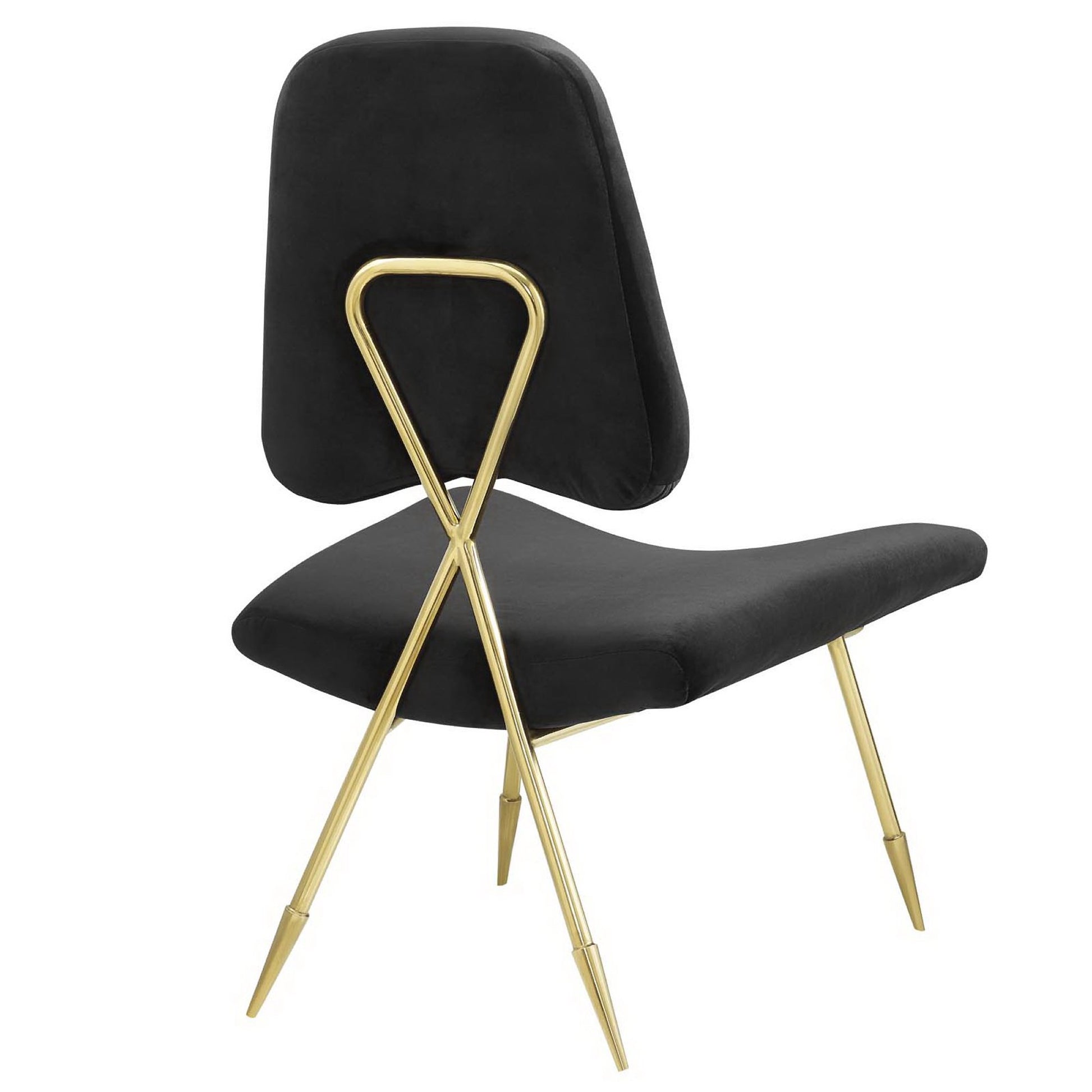 Ponder Performance Velvet Lounge Chair - Ivory