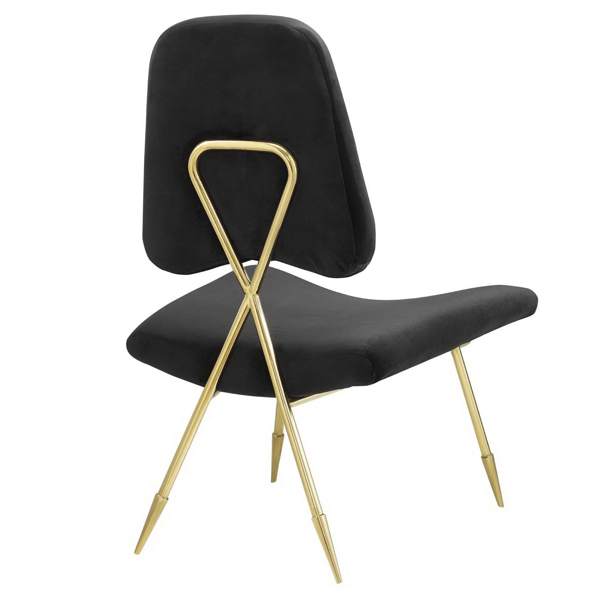 Ponder Performance Velvet Lounge Chair - Ivory