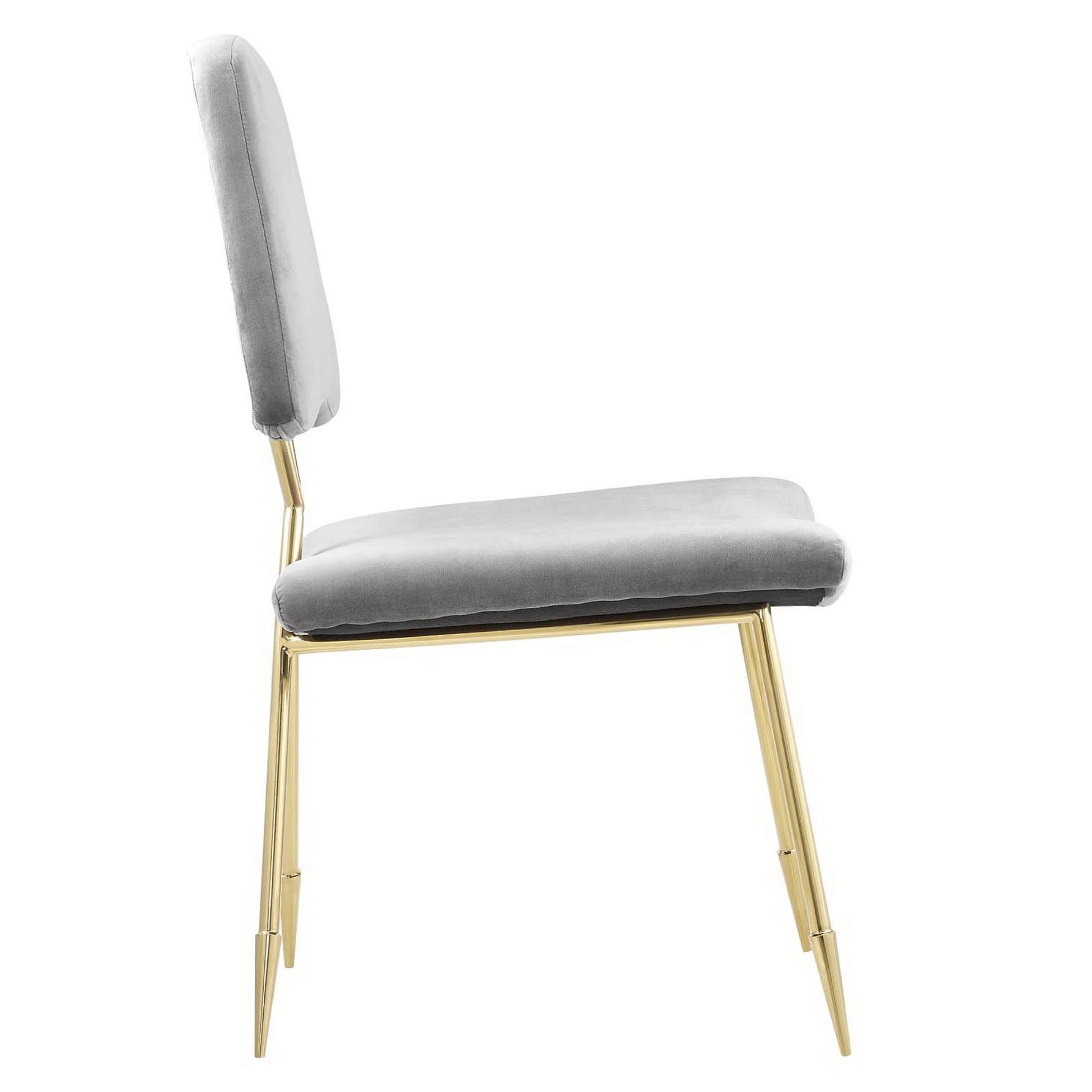 Ponder Performance Velvet Dining Side Chair - Navy