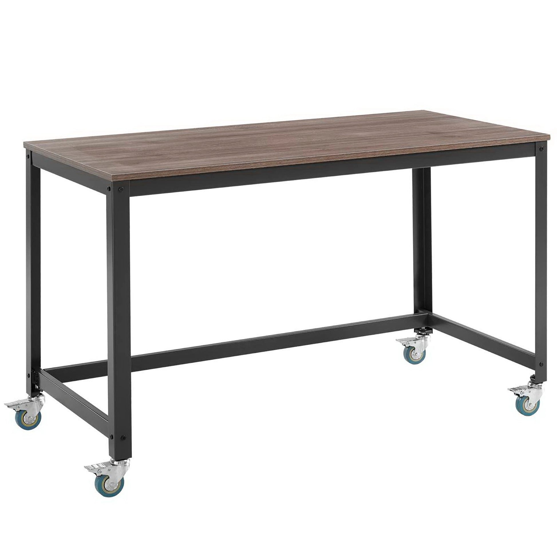 Vivify Computer Office Desk - Gray Walnut