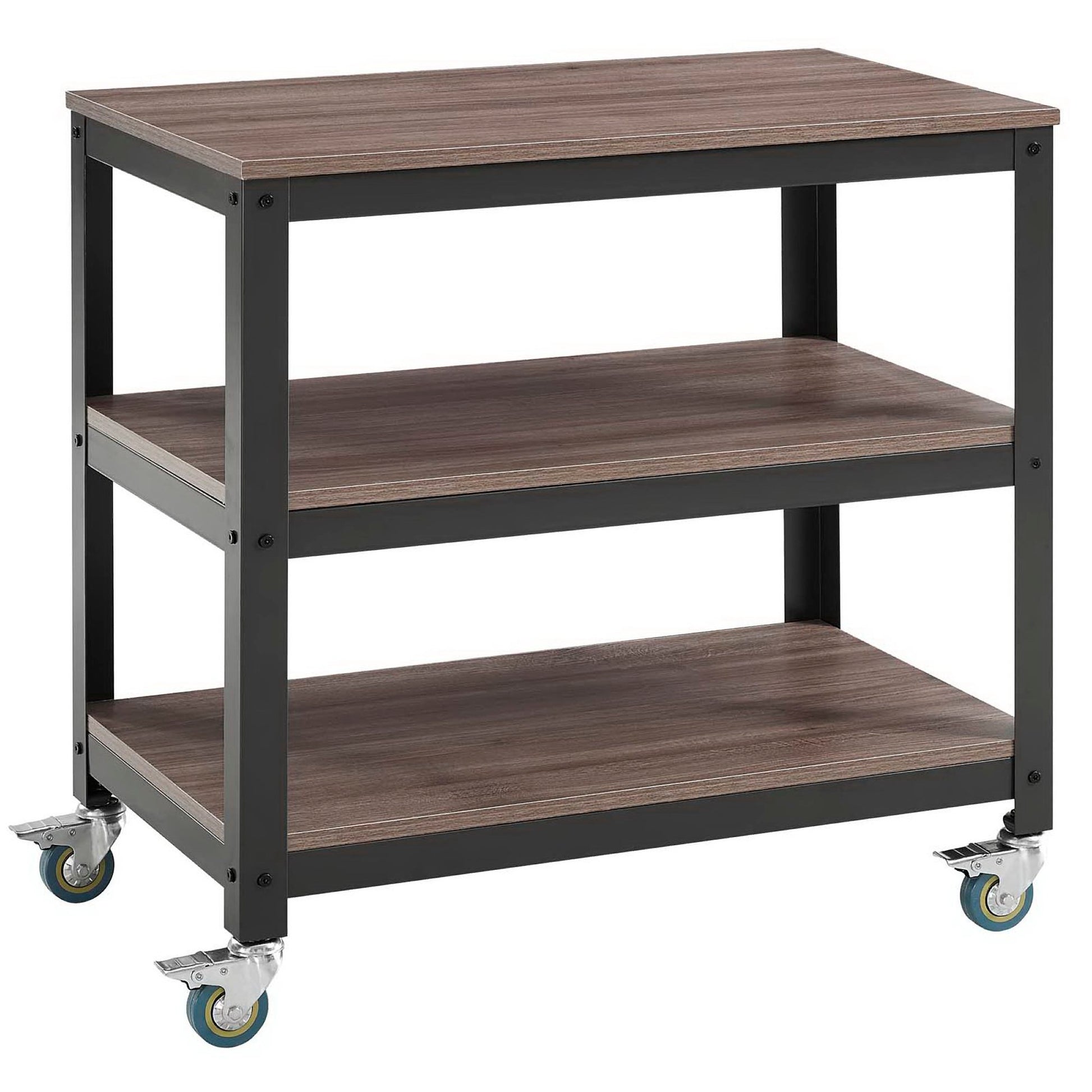 Vivify Tiered Serving Stand - Gray Walnut
