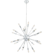 Gamut Metal Chandelier - Silver