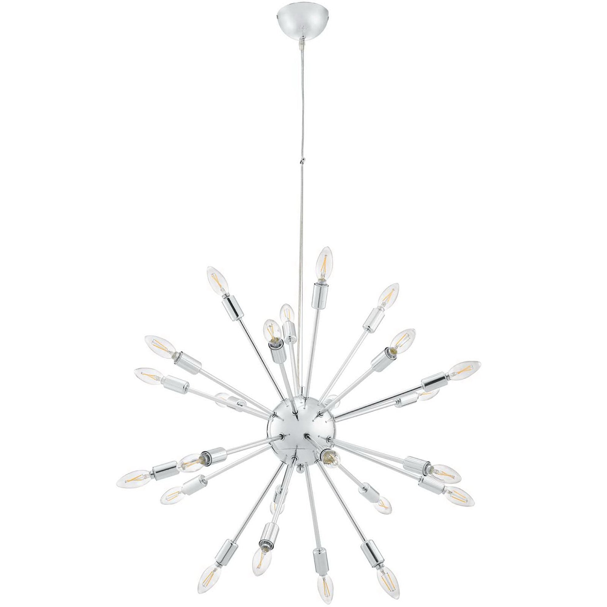 Gamut Metal Chandelier - Silver