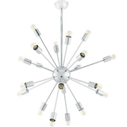 Volley Pendant Chandelier - Silver