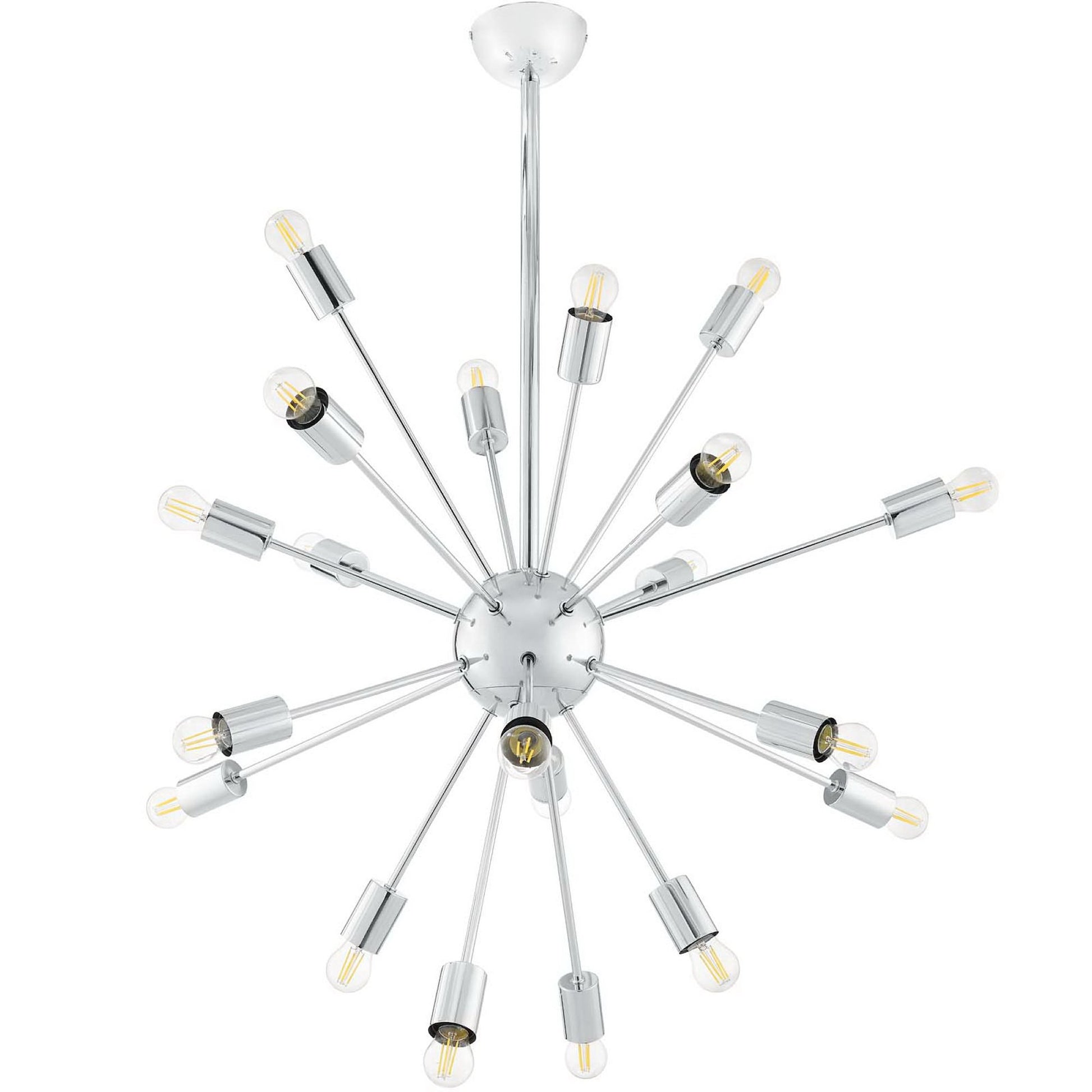 Volley Pendant Chandelier - Silver