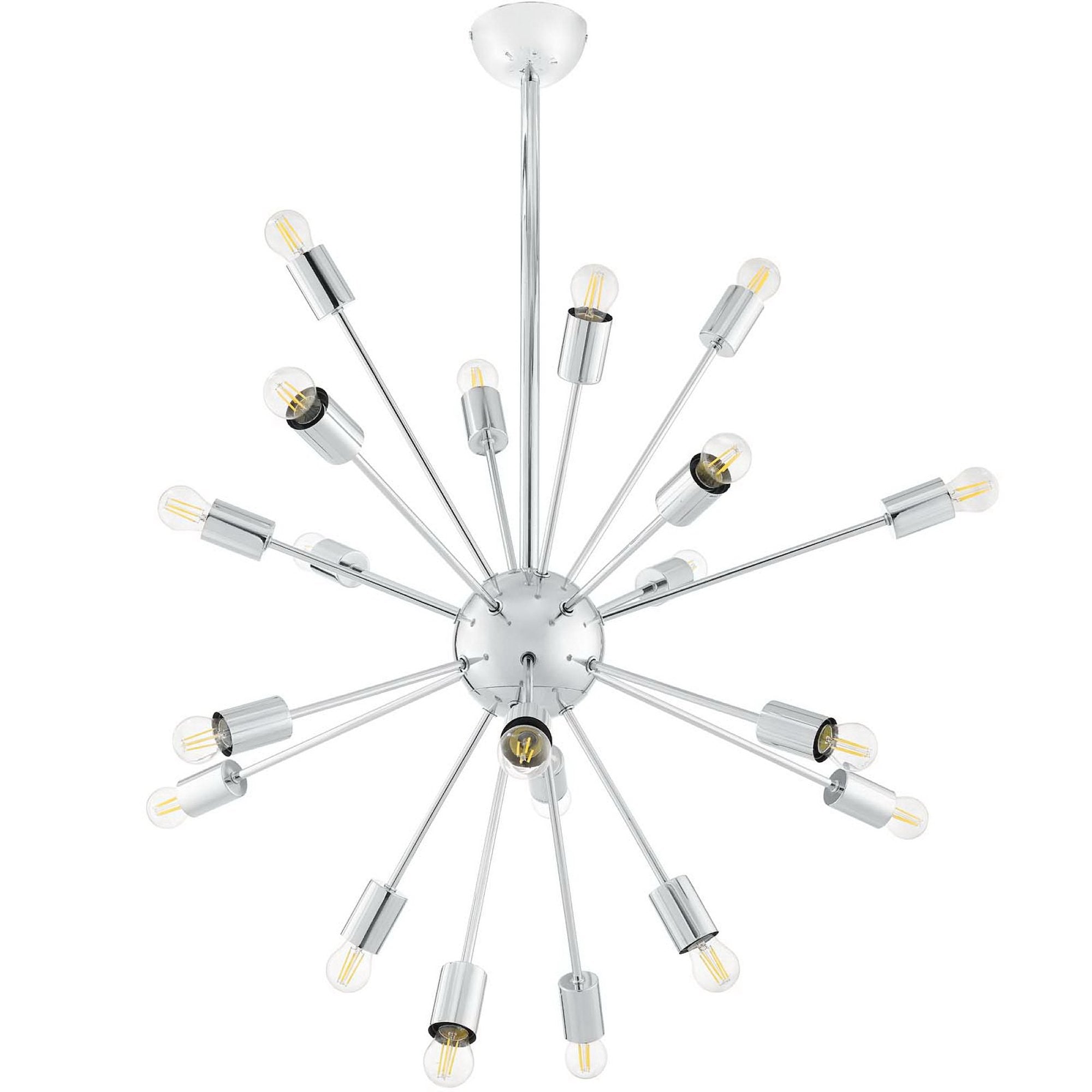 Volley Pendant Chandelier - Silver