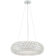 Halo 25" Pendant Chandelier - Clear