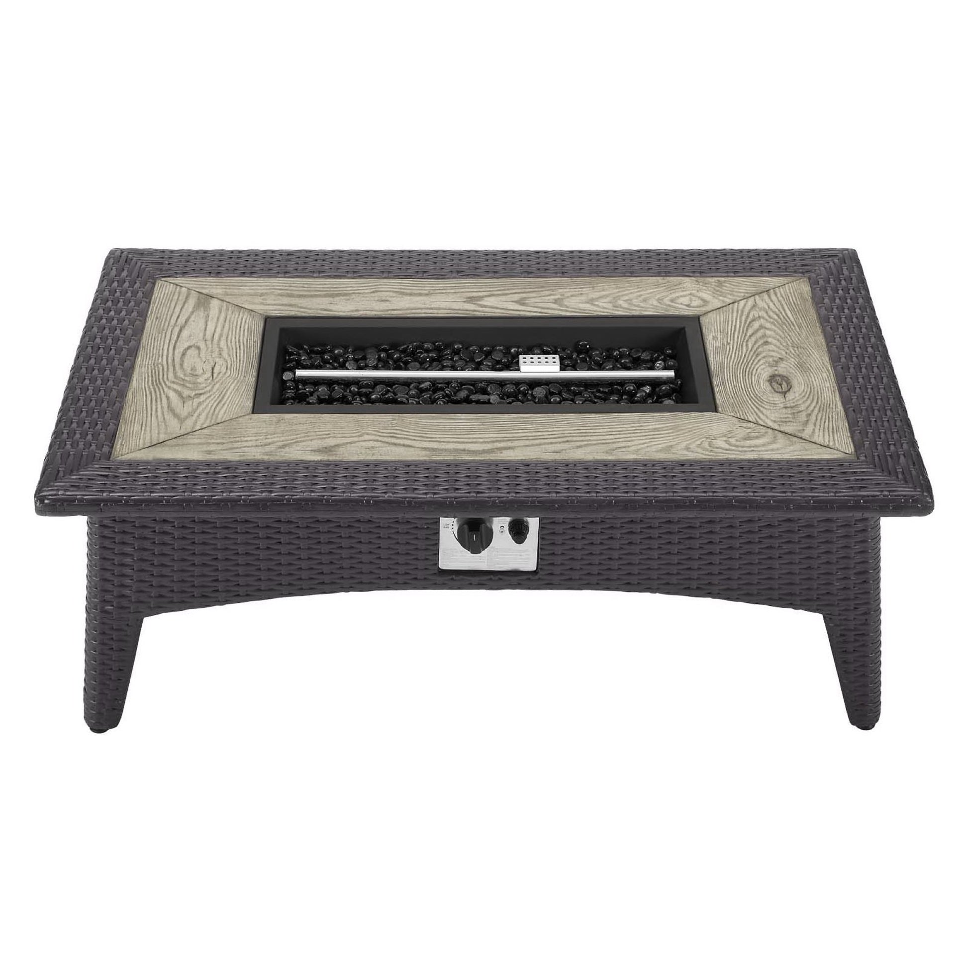 Convene 4 Piece Set Outdoor Patio with Fire Pit