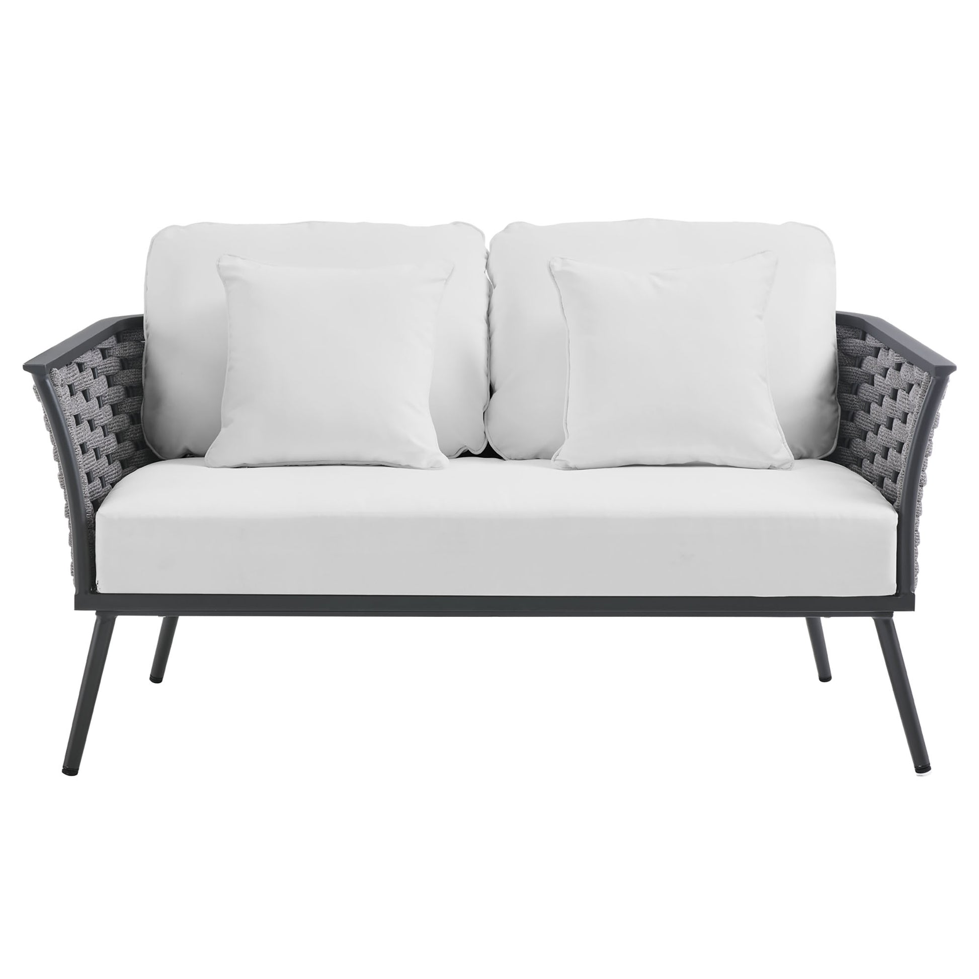 Stance Outdoor Aluminum Loveseat