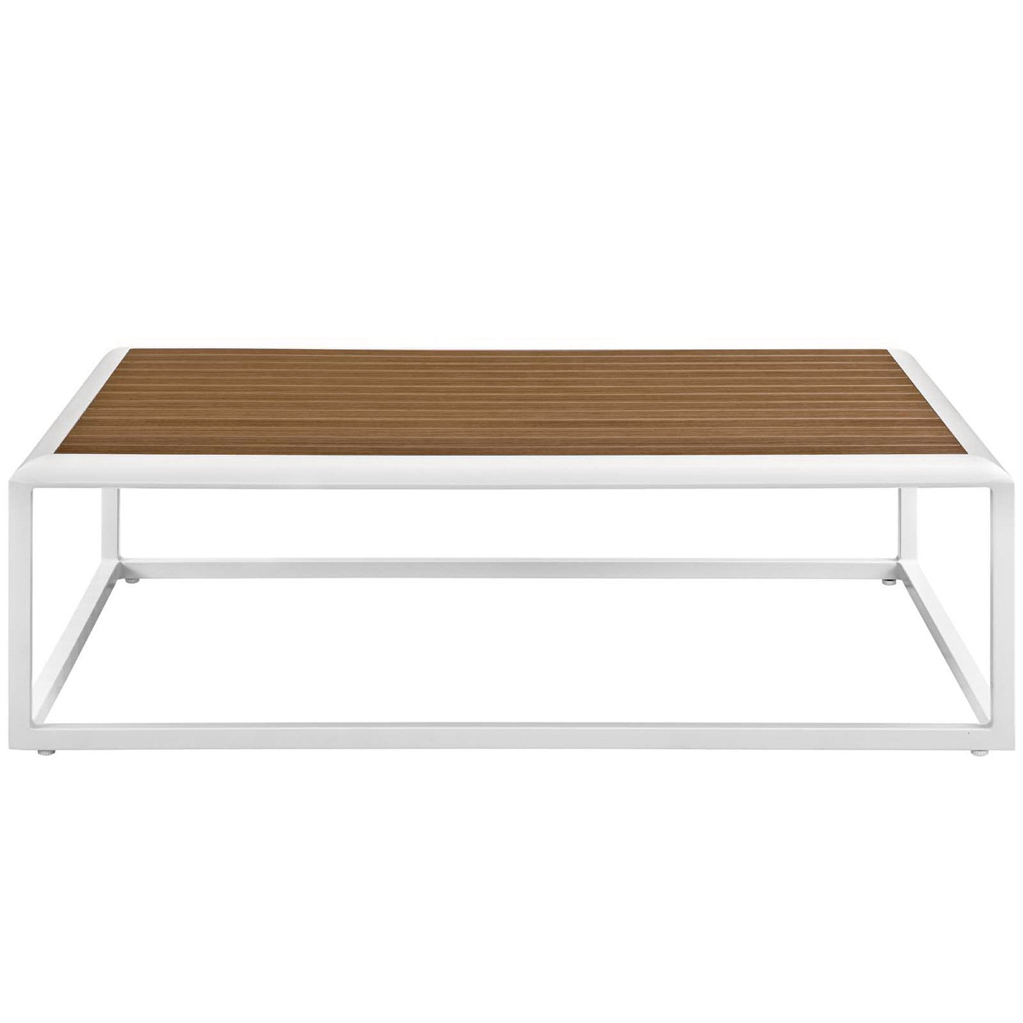 Stance Outdoor Patio Aluminum Coffee Table